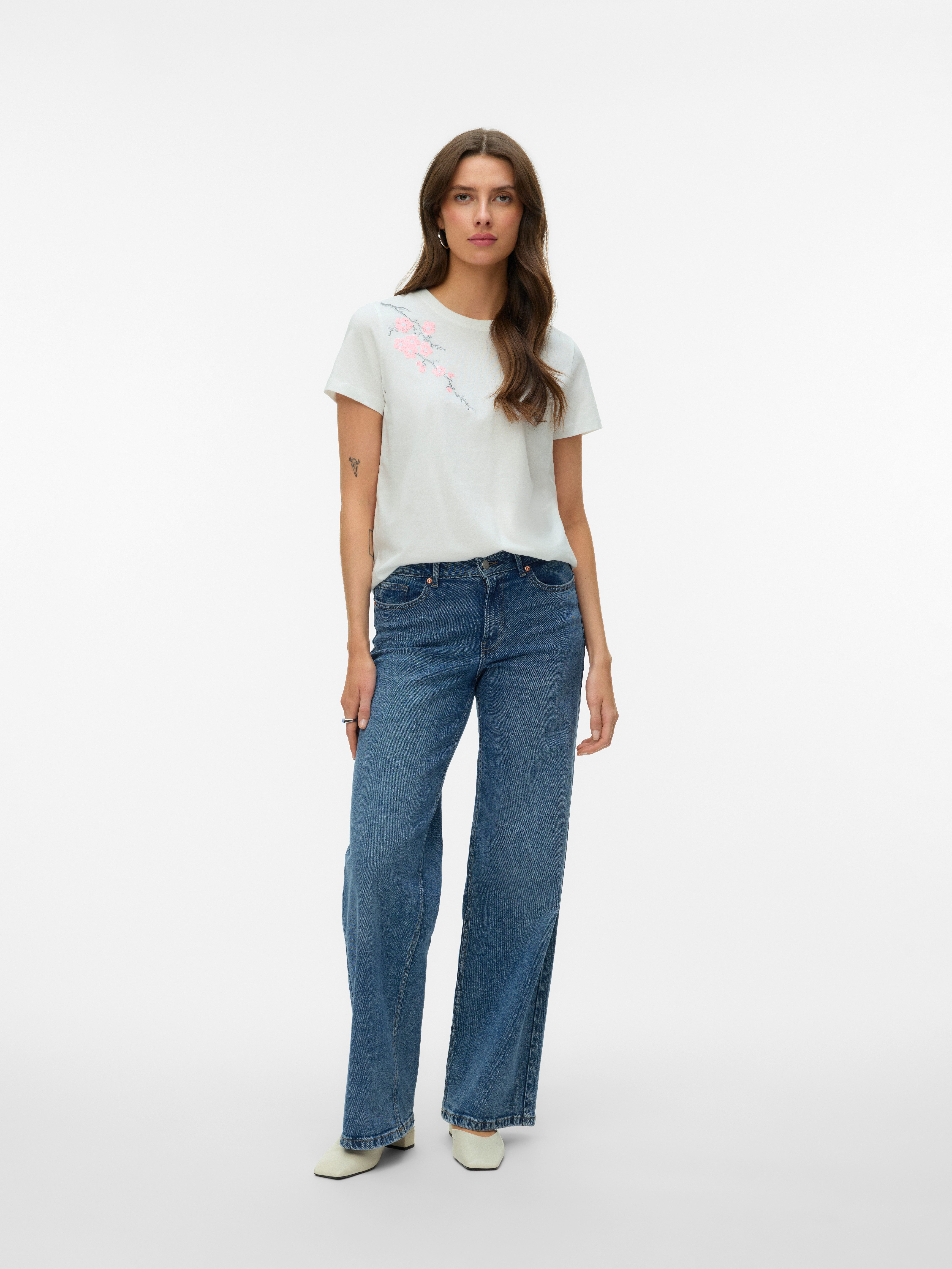 Kurzarmshirt VMGLOW SS TOP BOX JRS