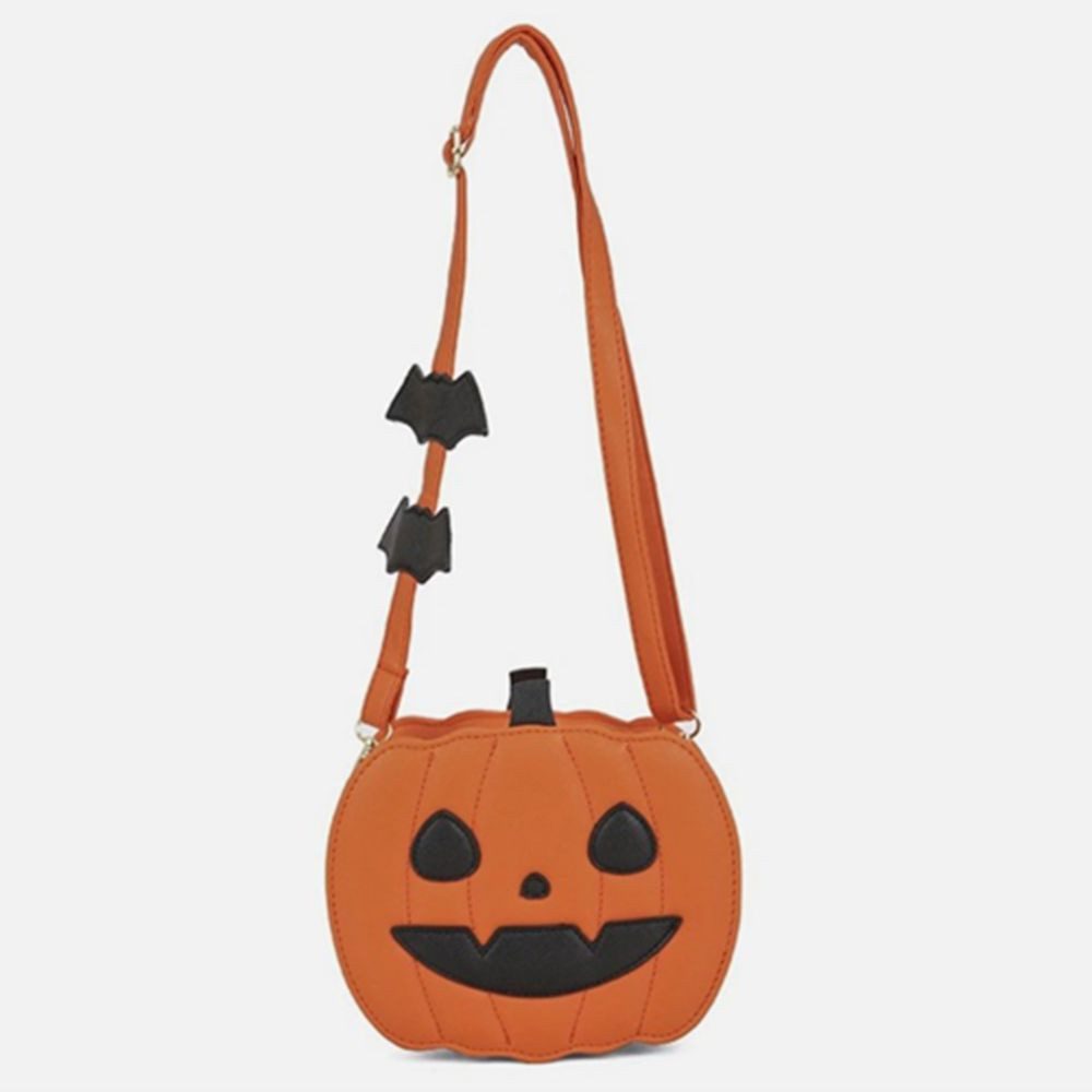 HT Dekoobjekt Halloween Geldbörsen und Ручные сумки, Halloween Kürbis Handtasche Gothic Umhängetasche Für Halloween Deko