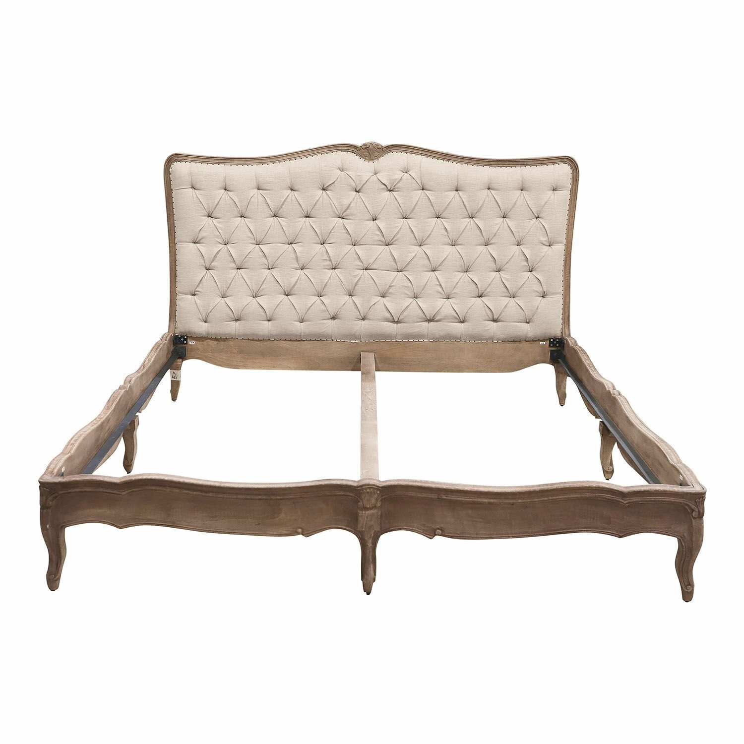 Mirabeau Bett Bett Declaire leinen/braun