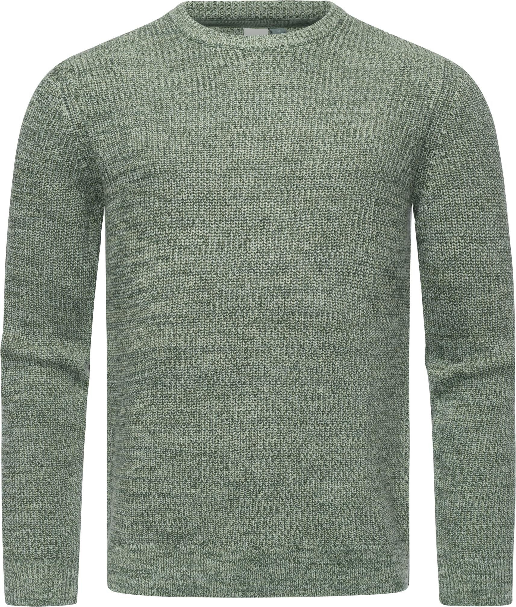 Ragwear Вязаные свитера Aralt stylischer Herren Sweatpullover mit Rippbündchen