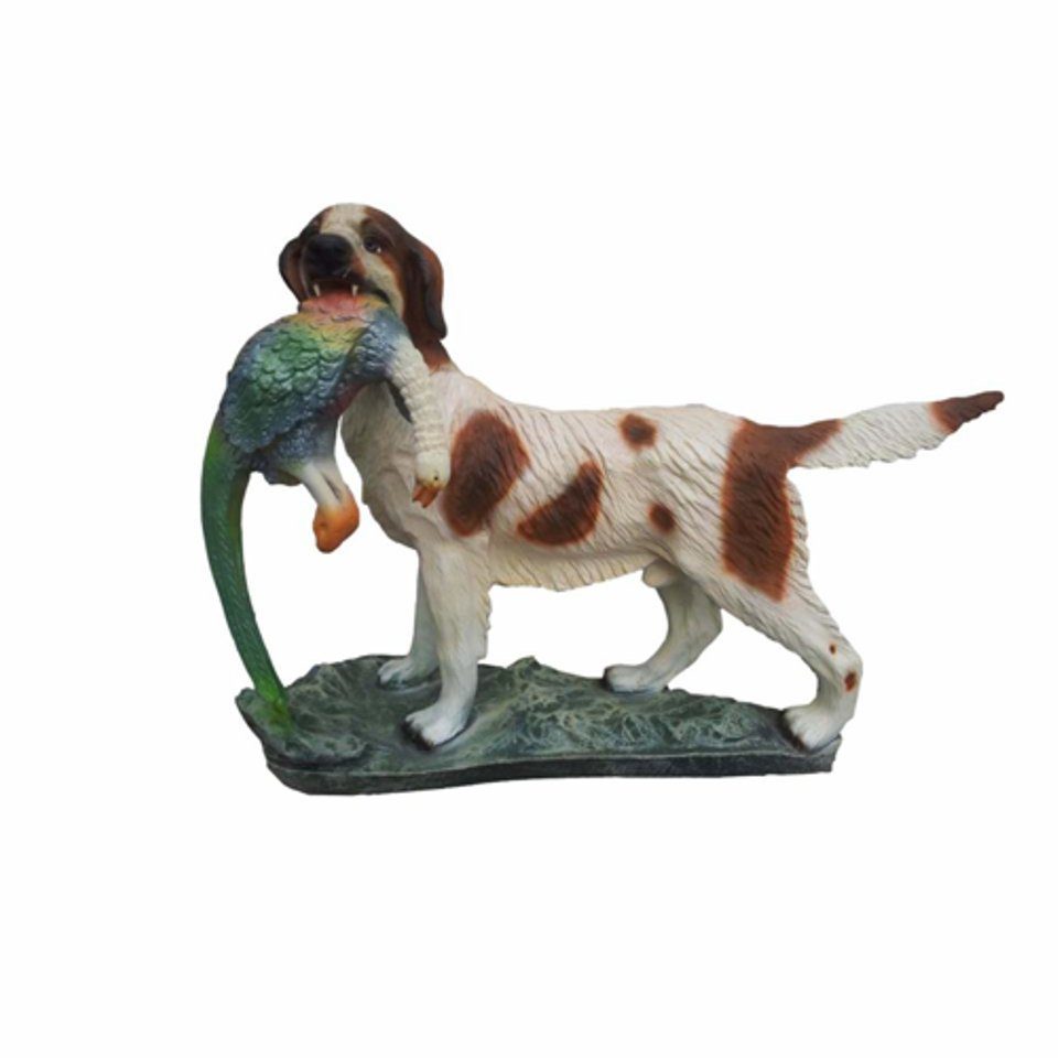 JVmoebel Skulptur, Jagd Deko Garten Dekoration Hund Statuen Neu Skulptur Figur Figuren Lebensgroße