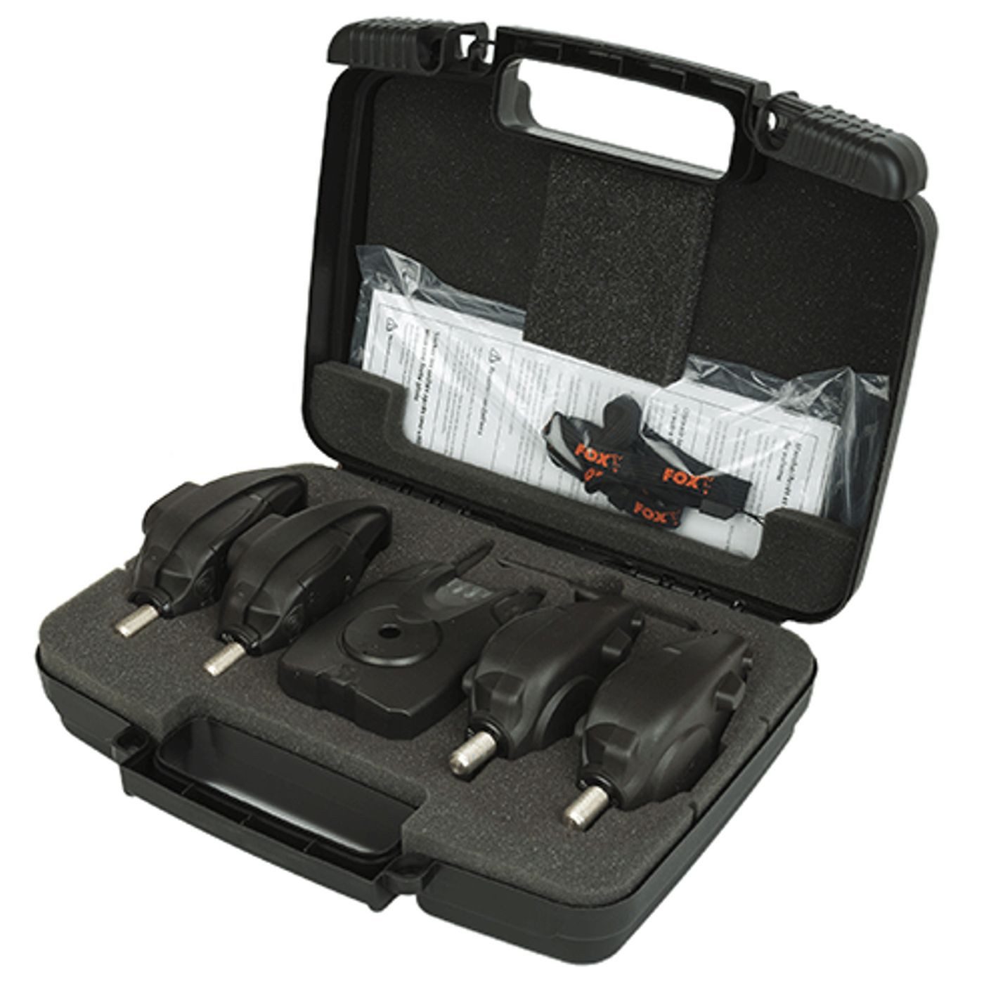 FOX International elektronischer Bissanzeiger Fox Micron MX Funkbissanzeiger Set 4+1