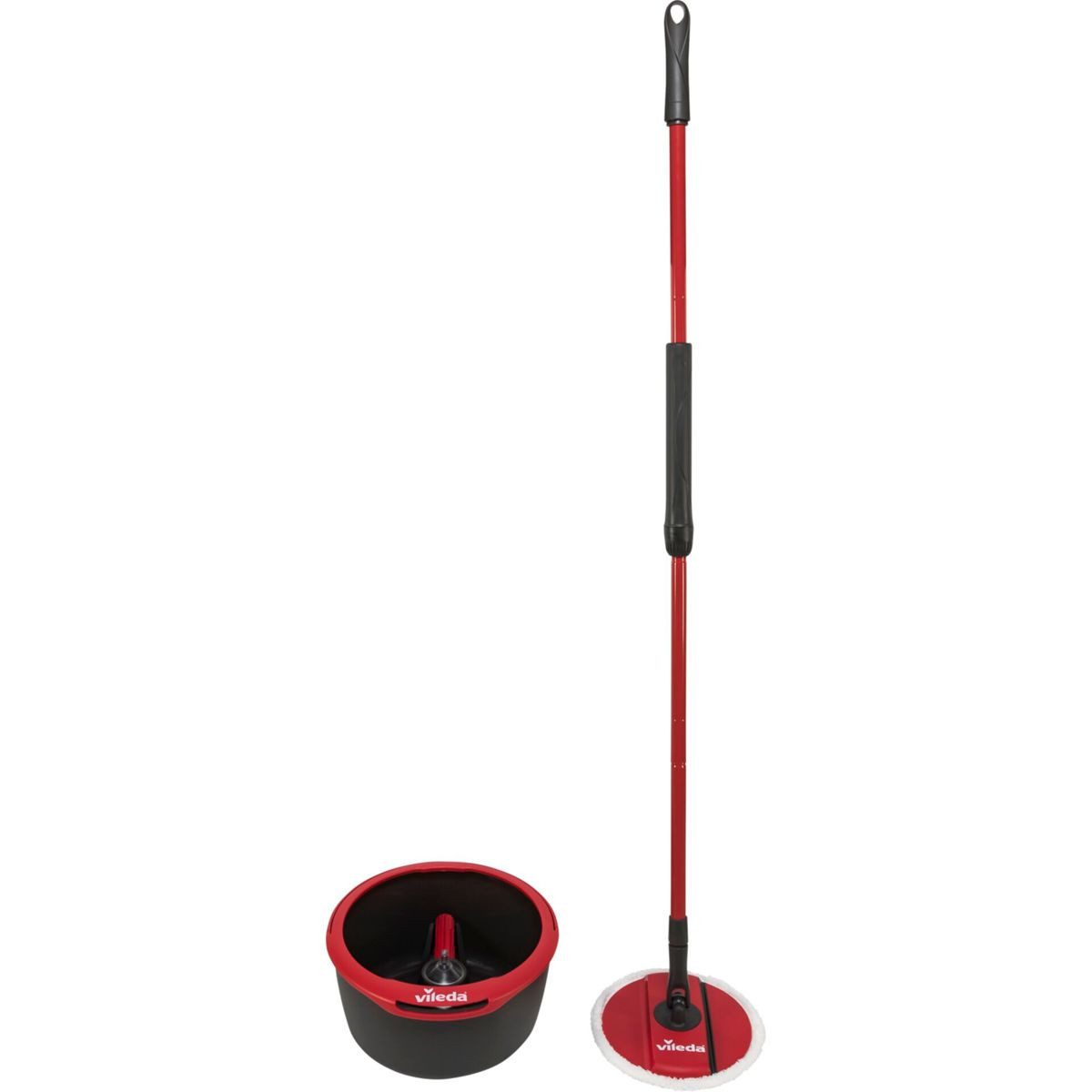 Vileda Akku-Hand-und Stielstaubsauger Spin & Clean Bodenwischer-Set