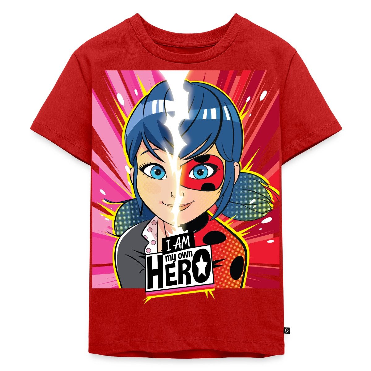 T-Shirt Miraculous I Am My Own Hero Ladybug Marinette Kinder Premium T-Shirt
