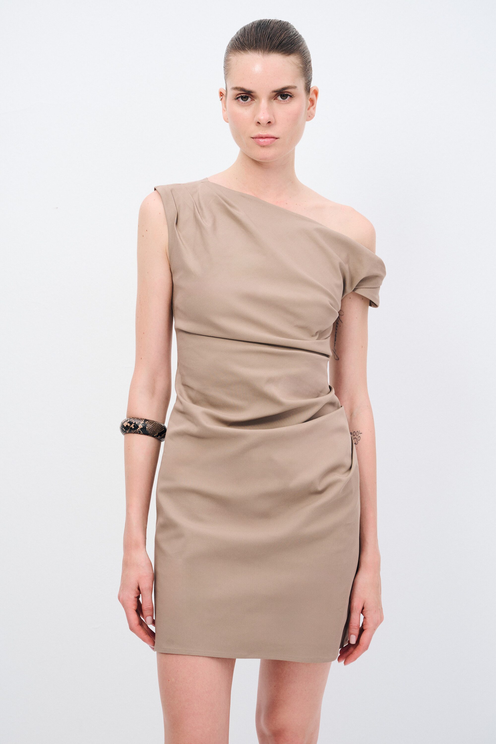 adL Minikleid Schulterfreies Kleid