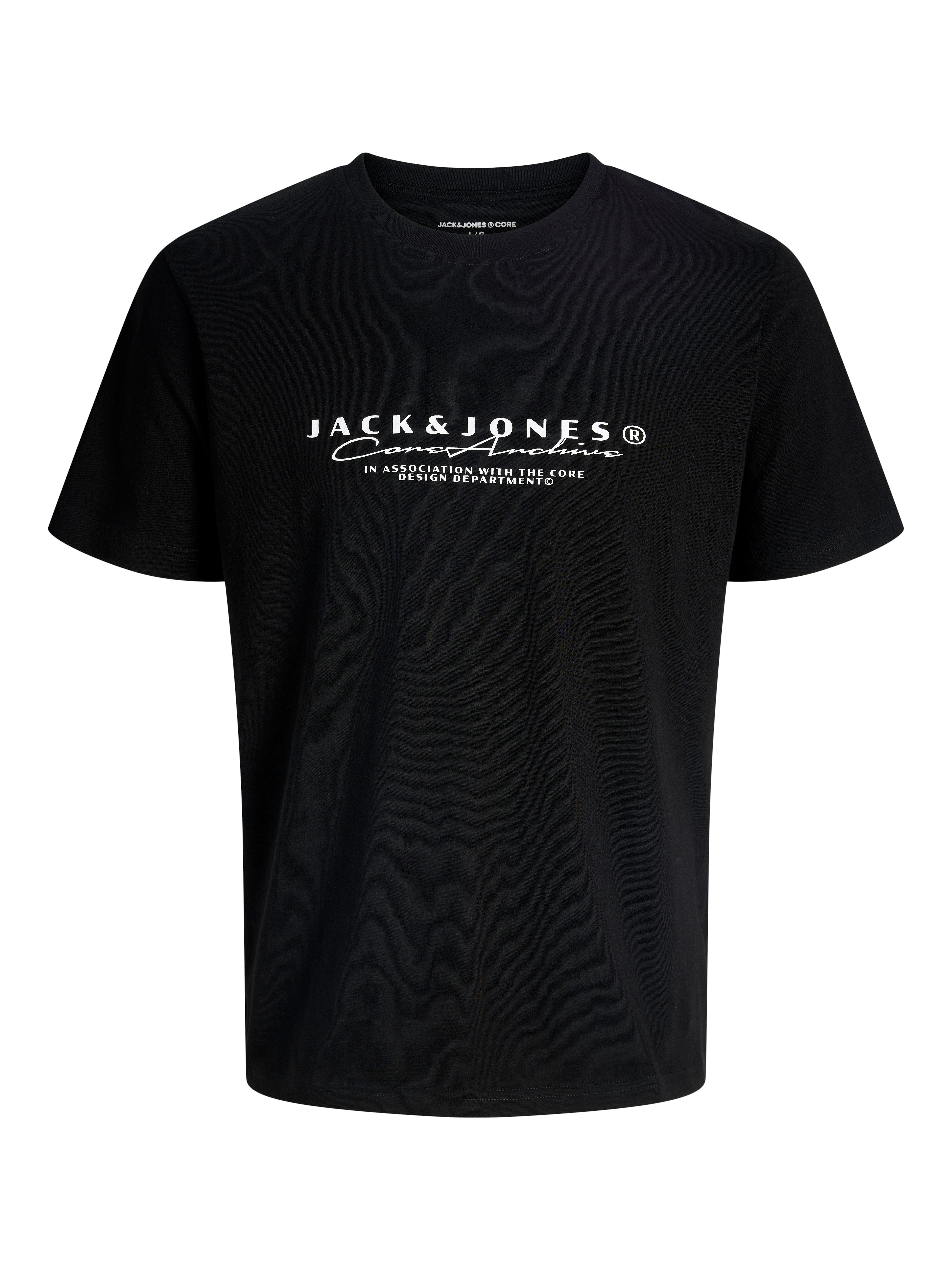 Jack & Jones T-Shirt JCOPOINT BRANDING TEE SS CREW NECK FST günstig online kaufen