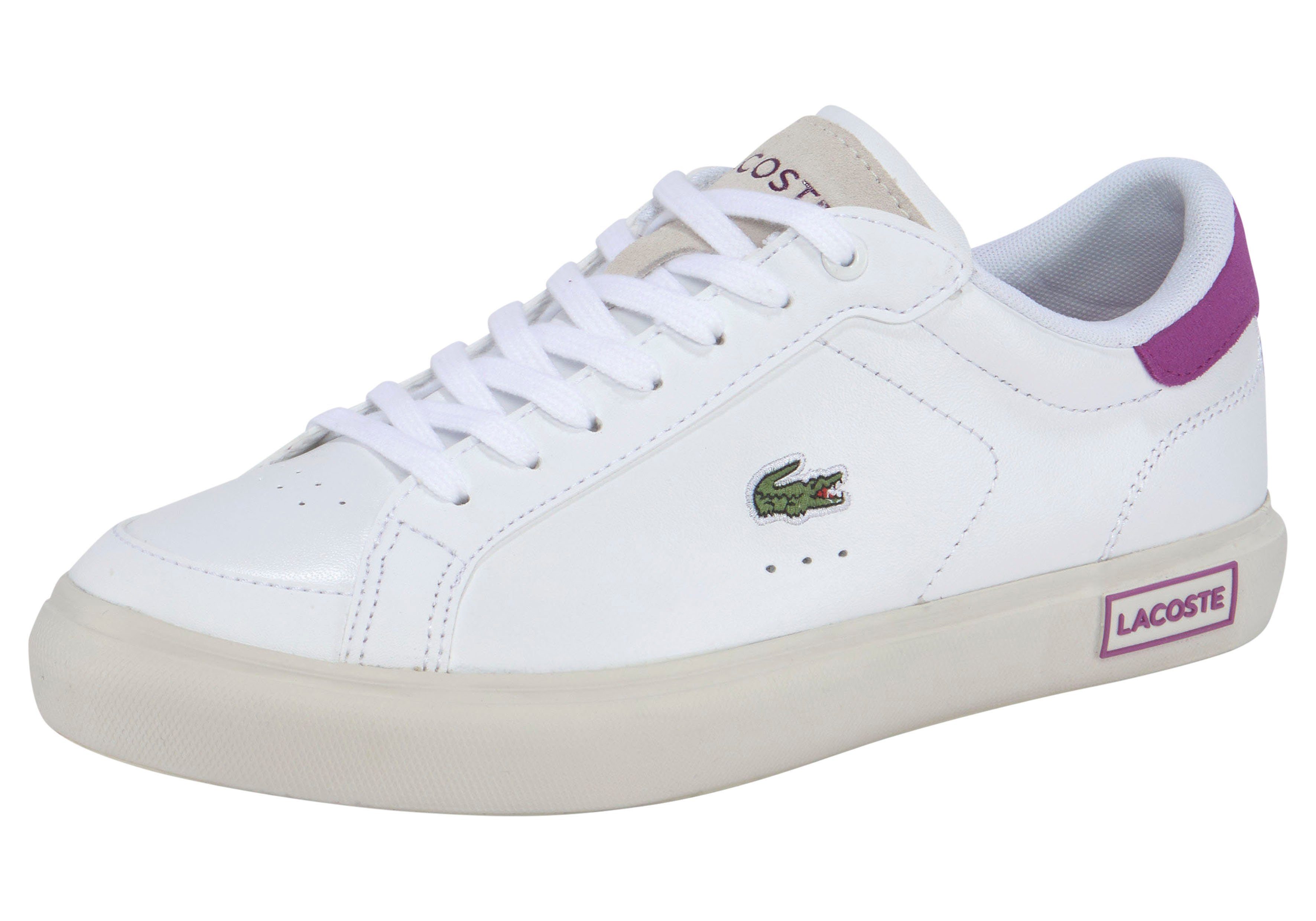 Lacoste POWERCOURT 123 1 Sneaker SFA white/pur