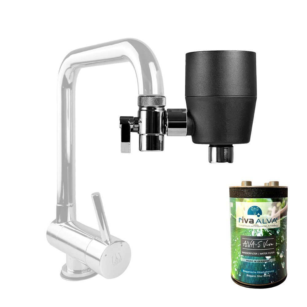 rivaALVA Wasserfilter ALVA-S Viva Wasserfilter am Wasserhahn