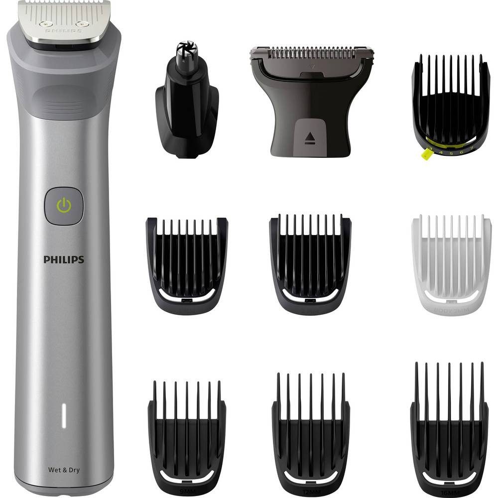 Philips Epilierer MG5930/65 Detail-Trimmer Grau, Silber, abwaschbar