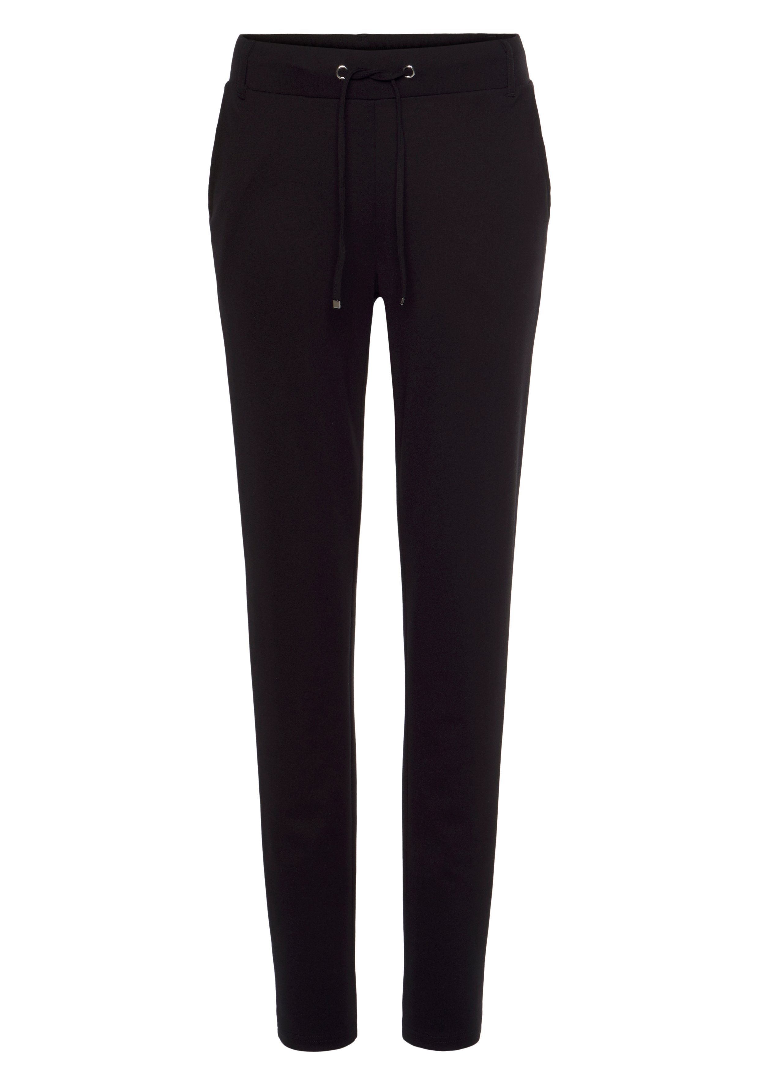 LASCANA Jogger Pants mit elastischem Bund und Gürtelschlaufen, Loungewear