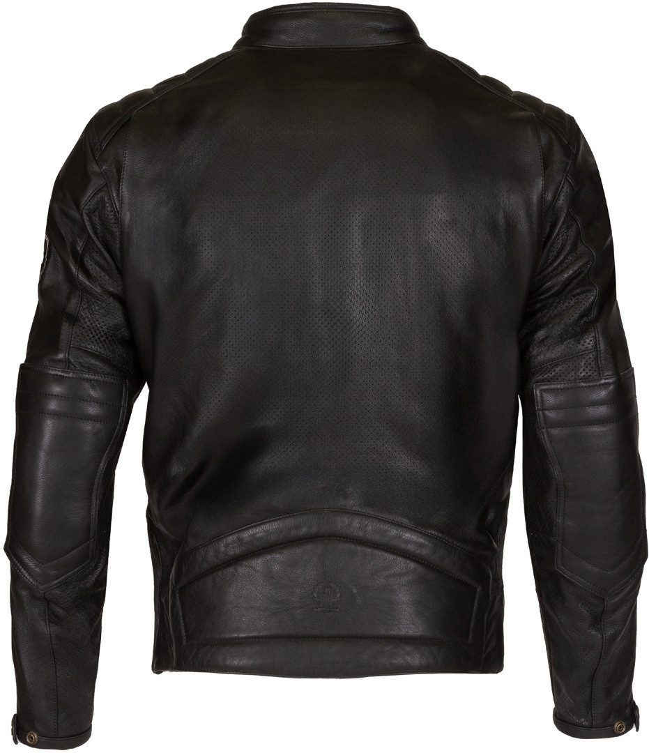 Merlin Motorradjacke Chase II D3O Motorrad Lederjacke Atmungsaktiv protektoren reißverschluss