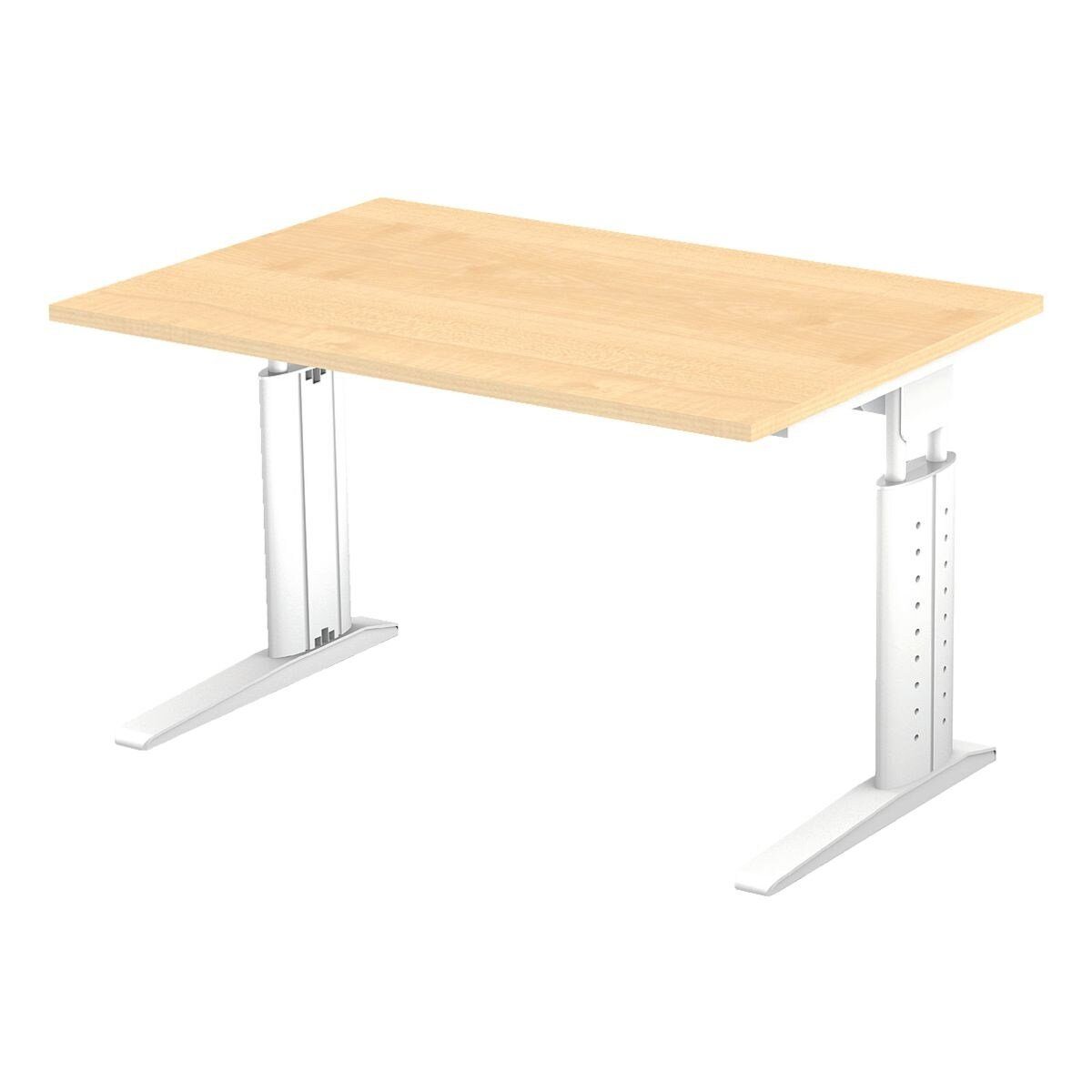 Otto Office Premium Schreibtisch Otto Office Line III, rechteckig, höhenverstellbar 68-86 cm, C-Fuß