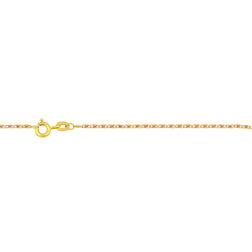 Goldkette Goldkette S-Panzer Kette Länge 38cm - Breite 1,3mm - 333-8 Karat Gold