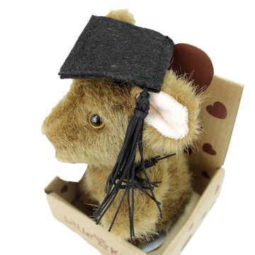 BEMIRO Tierkuscheltier Kleine Plüschtier Ratte Maus "14 cm" - 12 Stück im Display