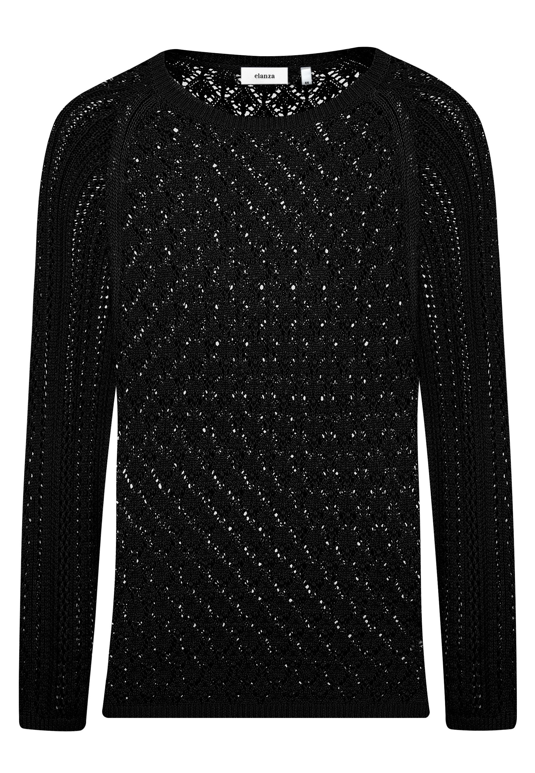 Strickpullover Pull Ajour Square - 20/black