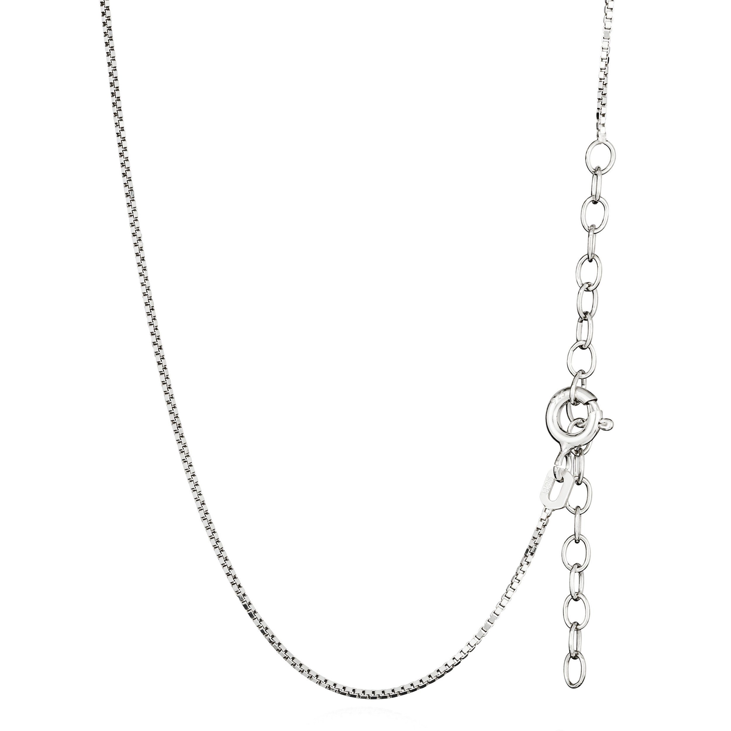 NKlaus Silberkette Längenverstellbare Venezianerkette 45+5cm 925 Silber Hal günstig online kaufen