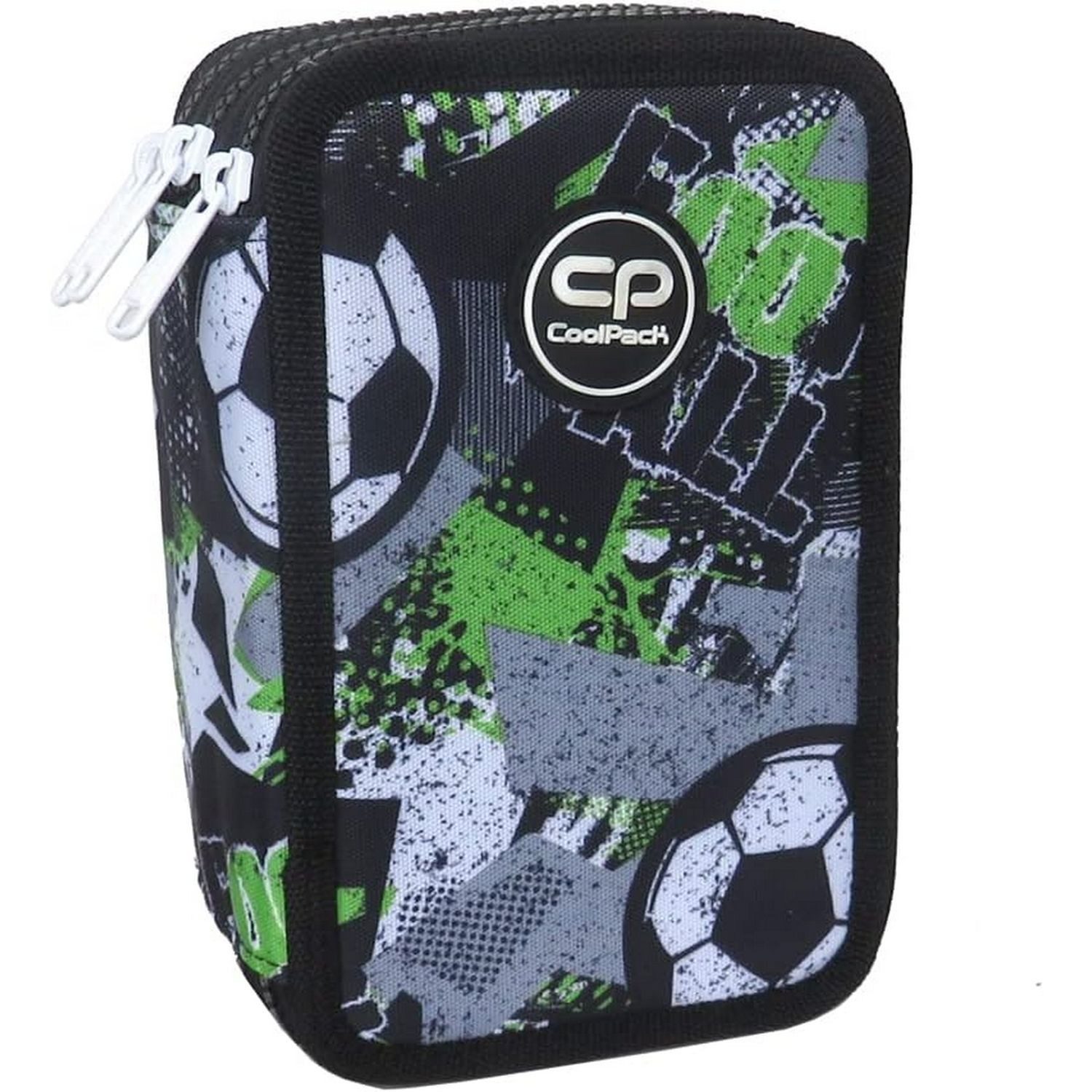 CoolPack Federmäppchen COOLPACK - JUMPER 3 - Dreifach-Federmäppchen mit Zubehör - LET`S GOAL