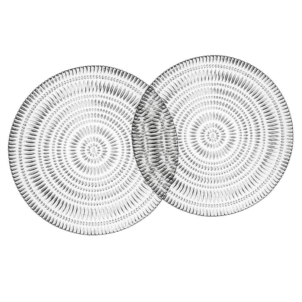 Nachtmann Speiseteller Nachtmann Ethno Teller 32 cm 2er Set