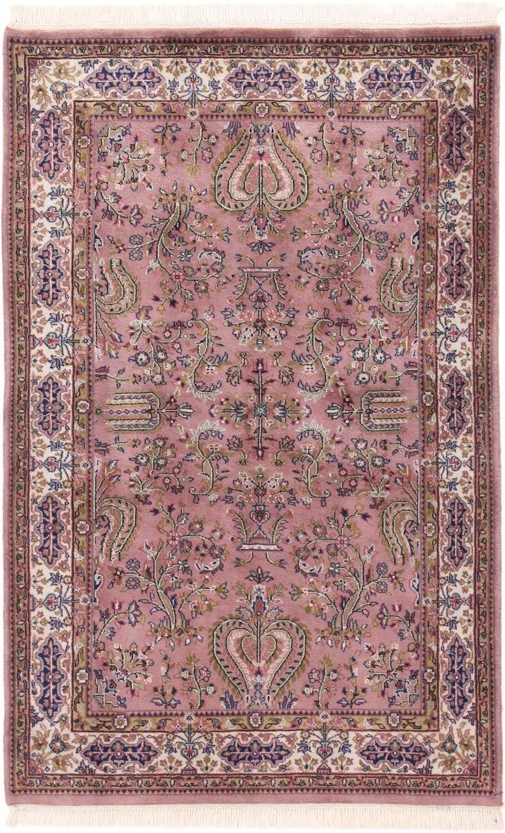 Orientteppich Indo Keshan 119x183 Handgeknüpfter Orientteppich, Nain Trading, rechteckig, Höhe: 12 mm