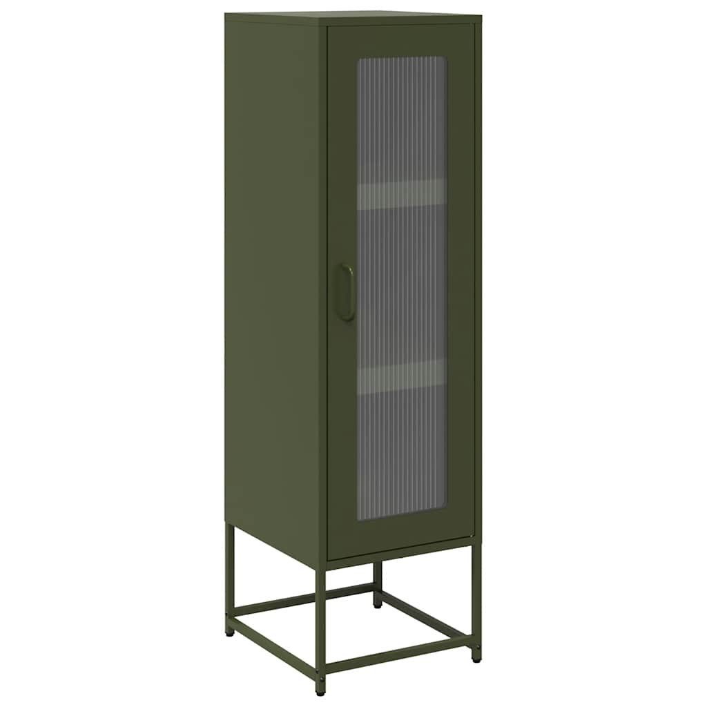 vidaXL Highboard Highboard Olivgrün 36x39x123 cm günstig online kaufen