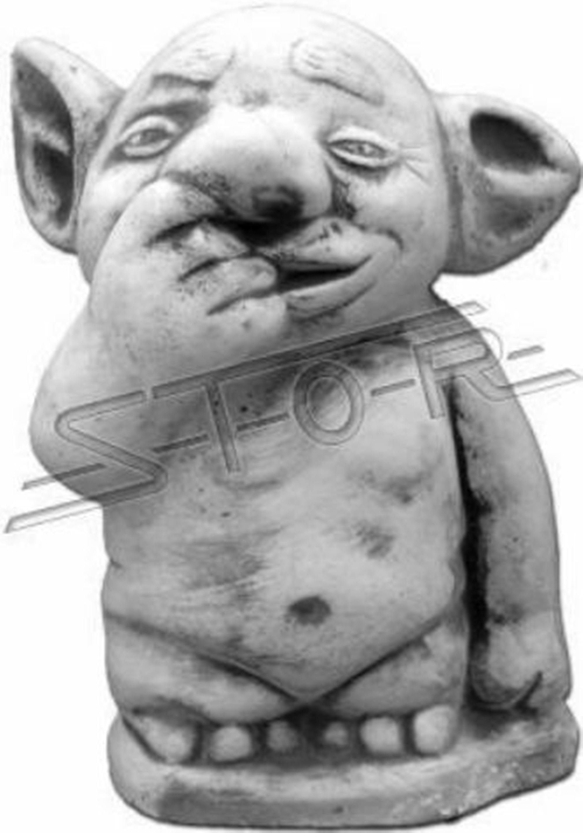 101012 Statue Figur Troll Garten Design Statuen Skulptur 22cm JVmoebel Skulpturen Skulptur Figuren