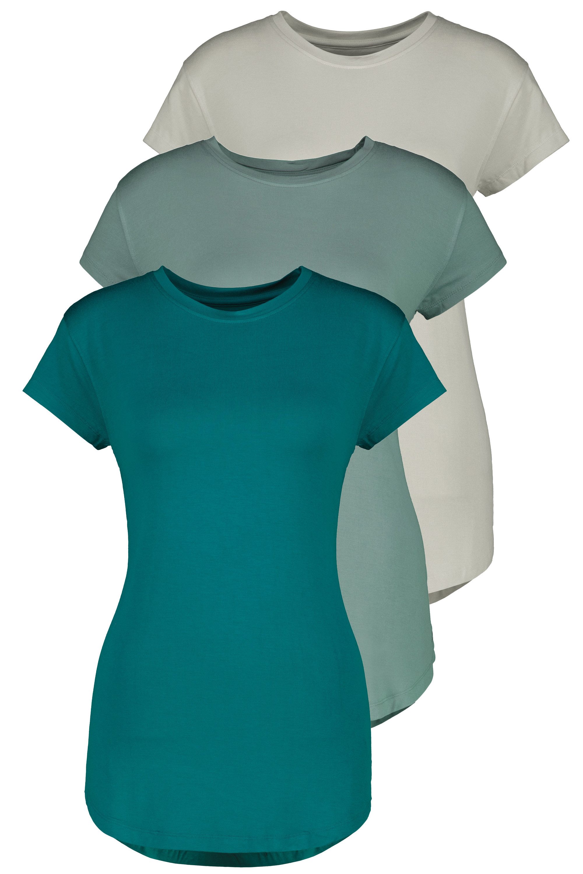 T-Shirt Damen AriAK Kurzarmshirt, T-Shirt