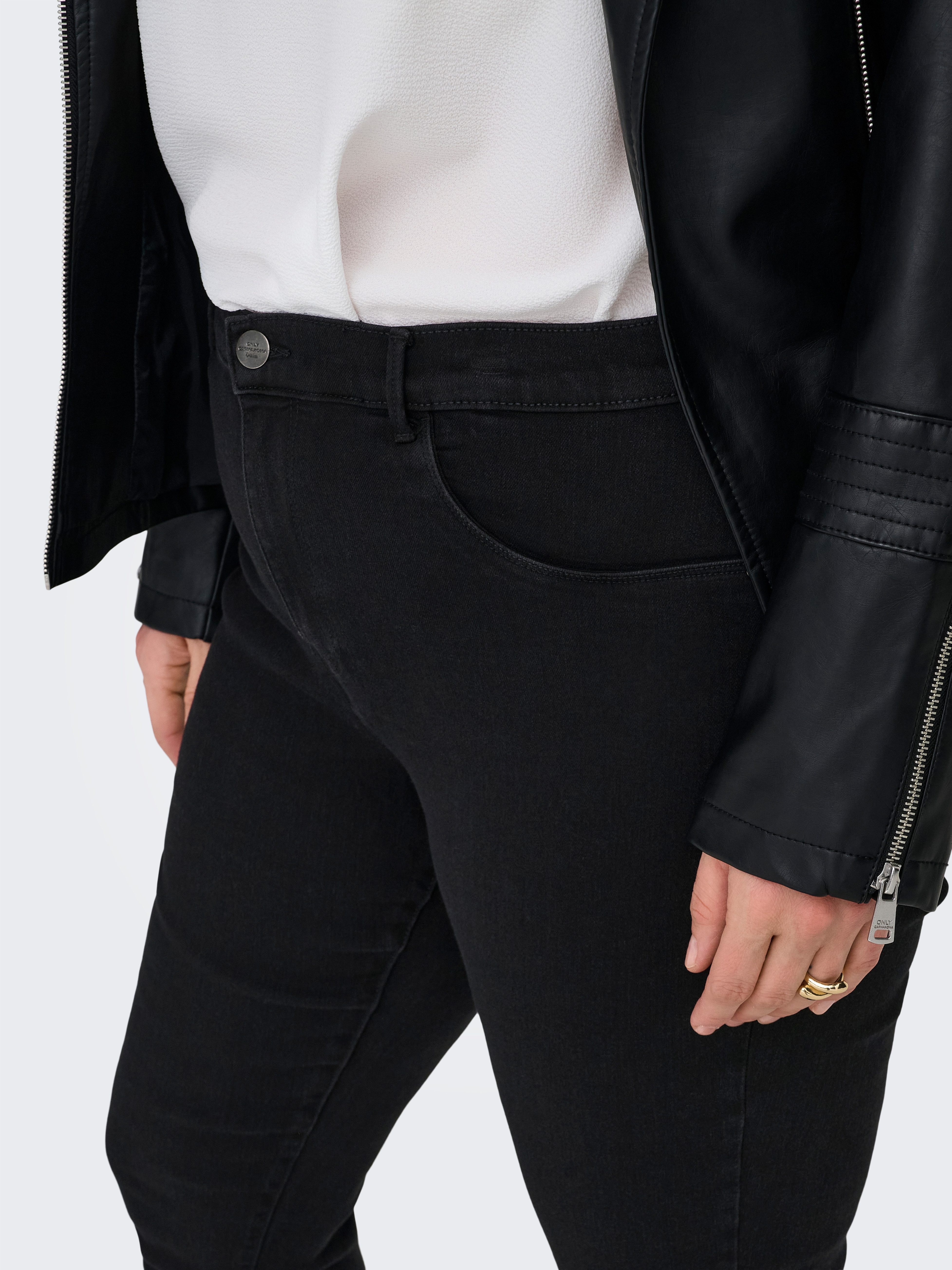 ONLY CARMAKOMA Skinny-fit-Jeans CARSTORM LIFE PUSH UP HW SK JEANS NOOS