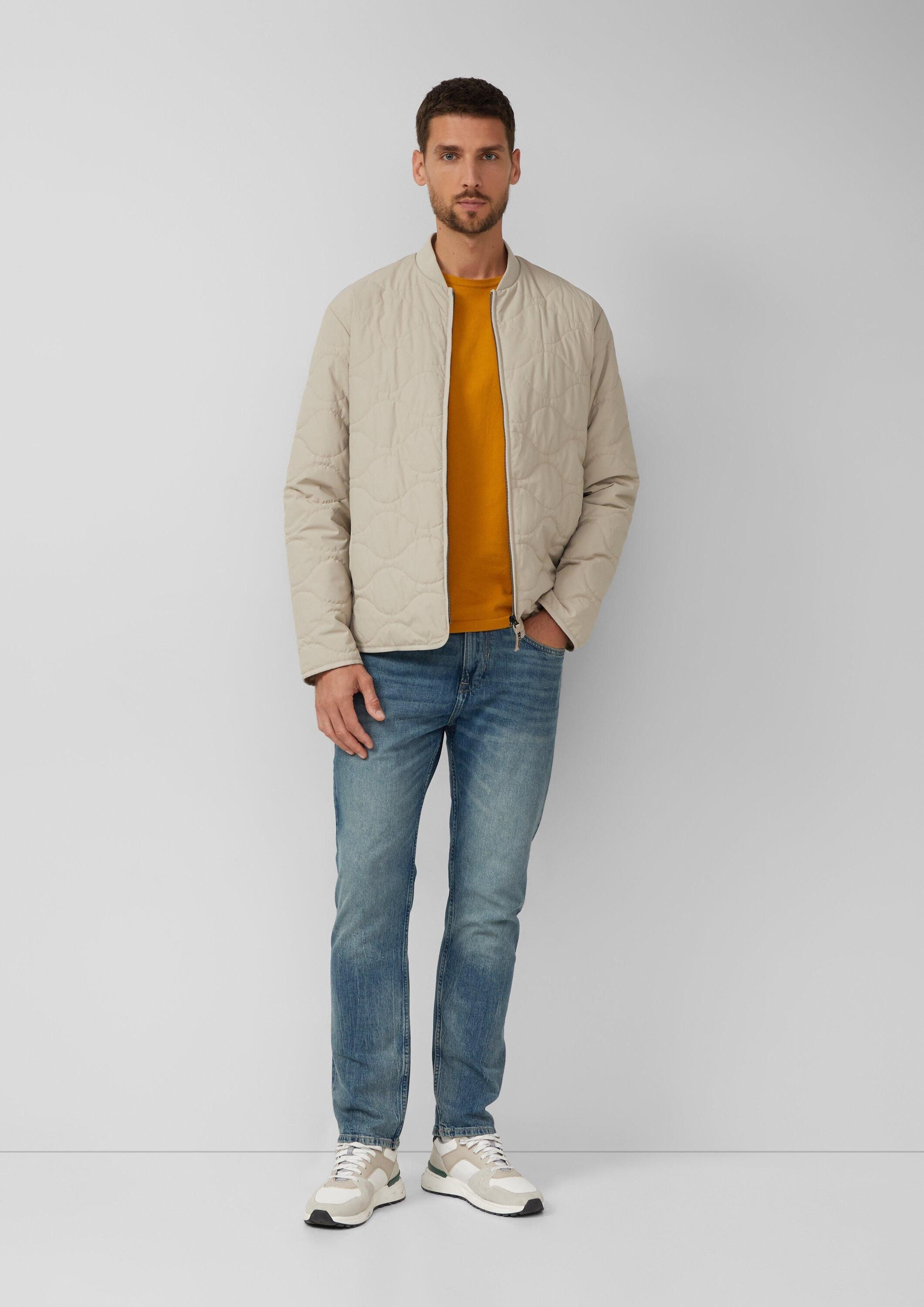s.Oliver Longpullover Strickpullover Raglanpullover aus reiner Baumwolle