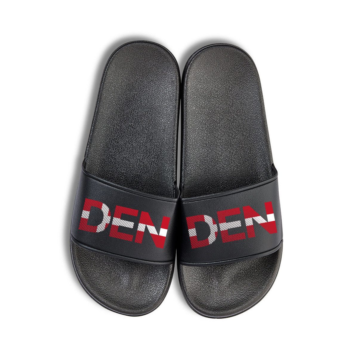 Denmark Unisex Badelatschen Flip Flops Badeschuh