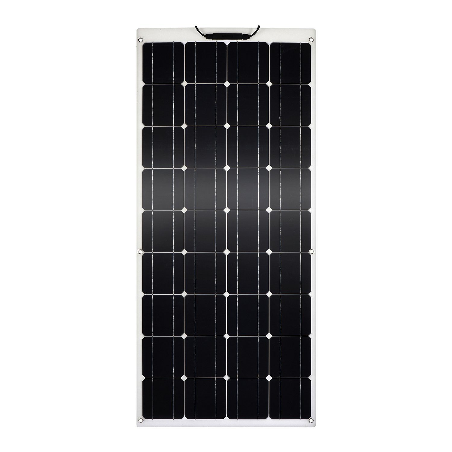 100W Wohnmobile Solarmodul Power 12V und Flexibel Sunstone Wohnwagen für Modul Monokristallin