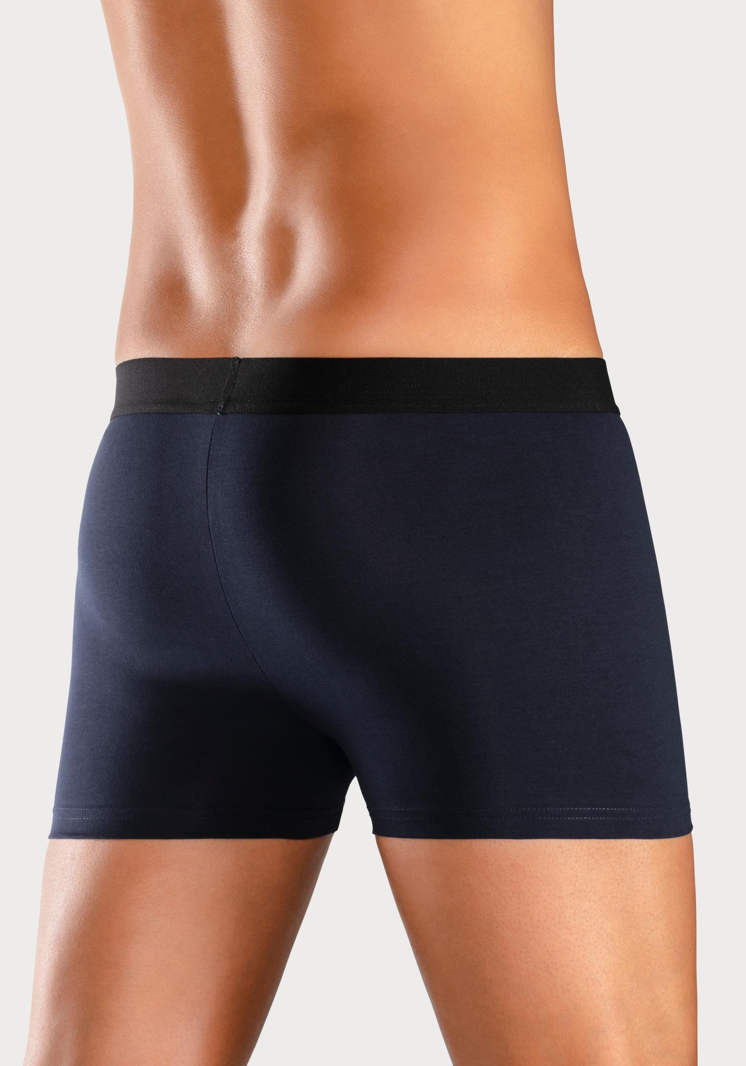 Bench. Boxer Boxershorts für Herren (Packung, 3-St) Unterhosen mit modischem Streifen im Webbund
