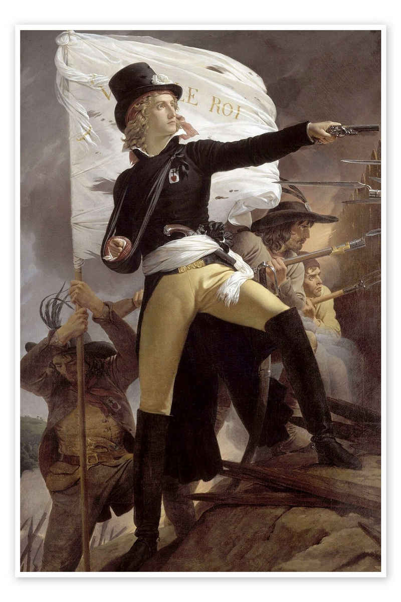 Posterlounge Poster Pierre-Narcisse Guérin, Henri de La Rochejaquelein, Malerei
