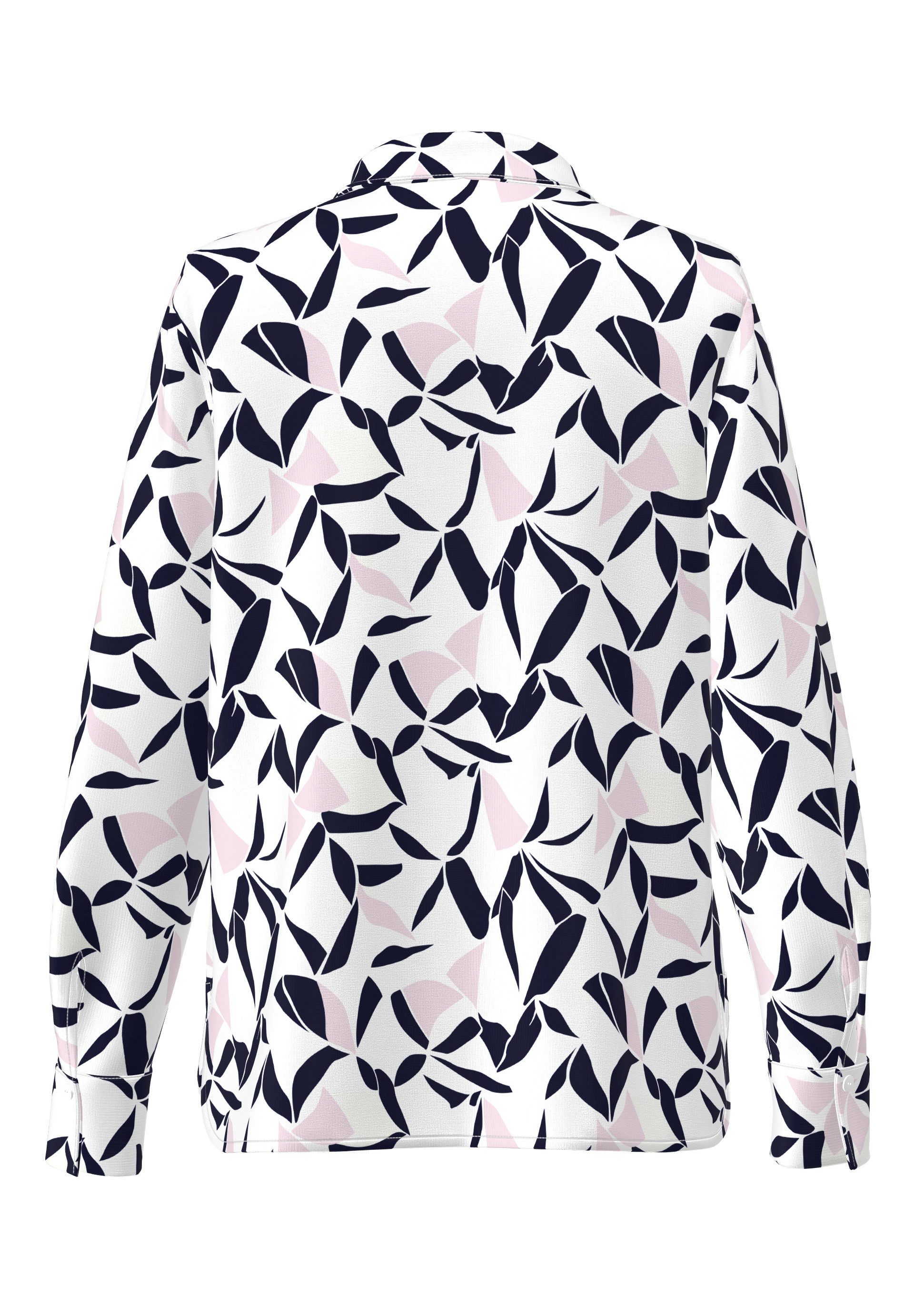 FRANK WALDER Langarmbluse mit stilvollem Print günstig online kaufen