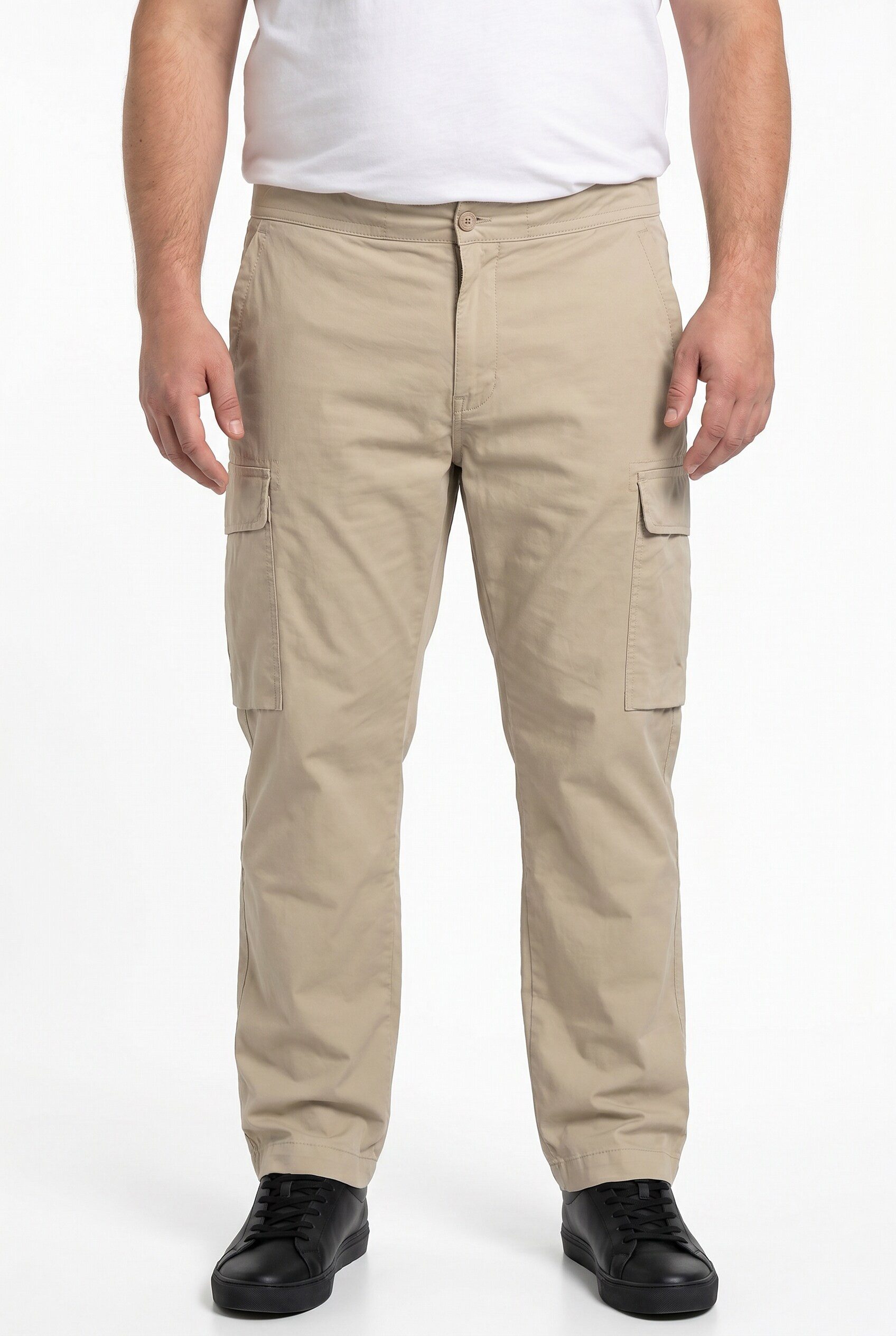 Men Plus Cargohose Cargohose Bauchfit ultraleicht Straight Fit