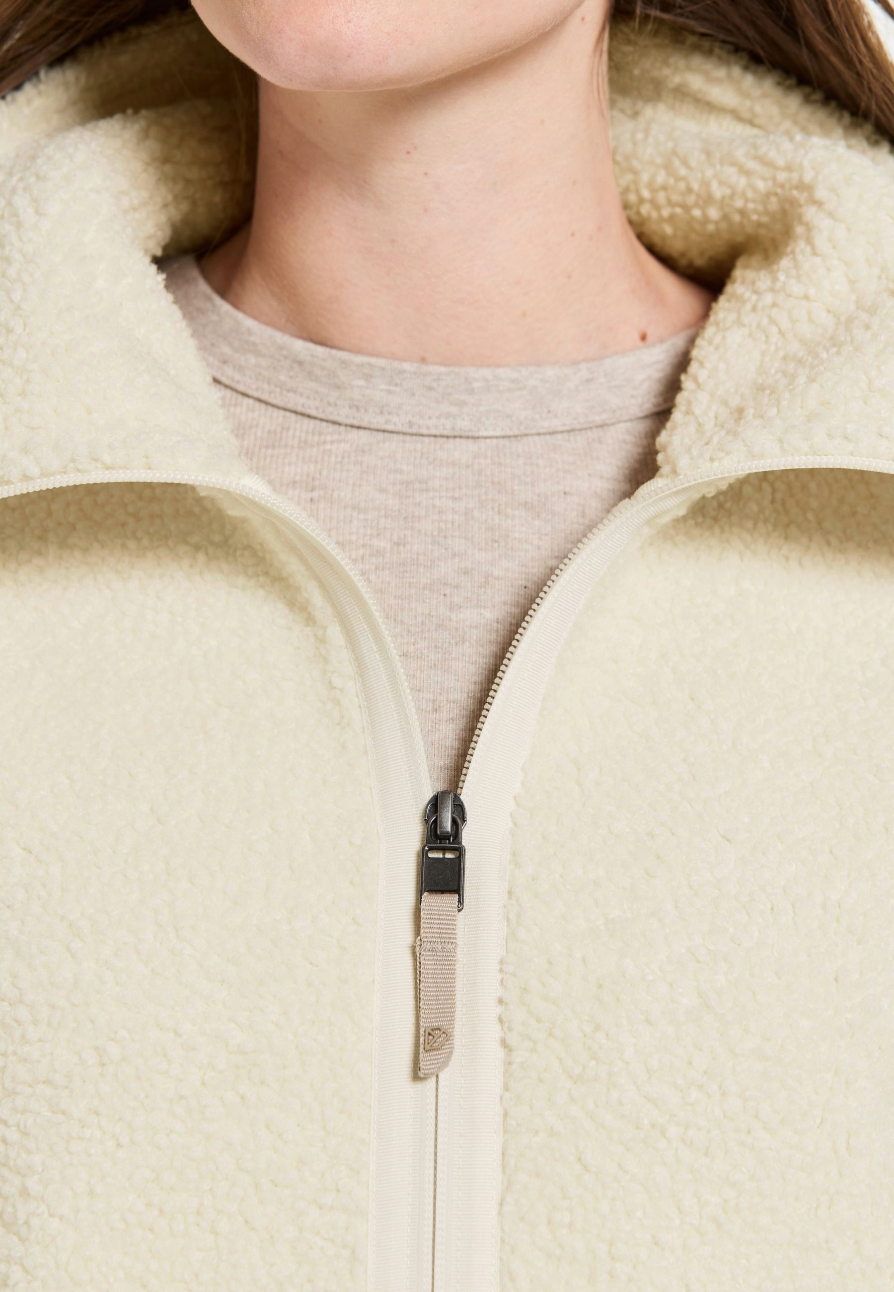 Didriksons Fleecejacke Damen Pile Teddy UMI mit Taschen