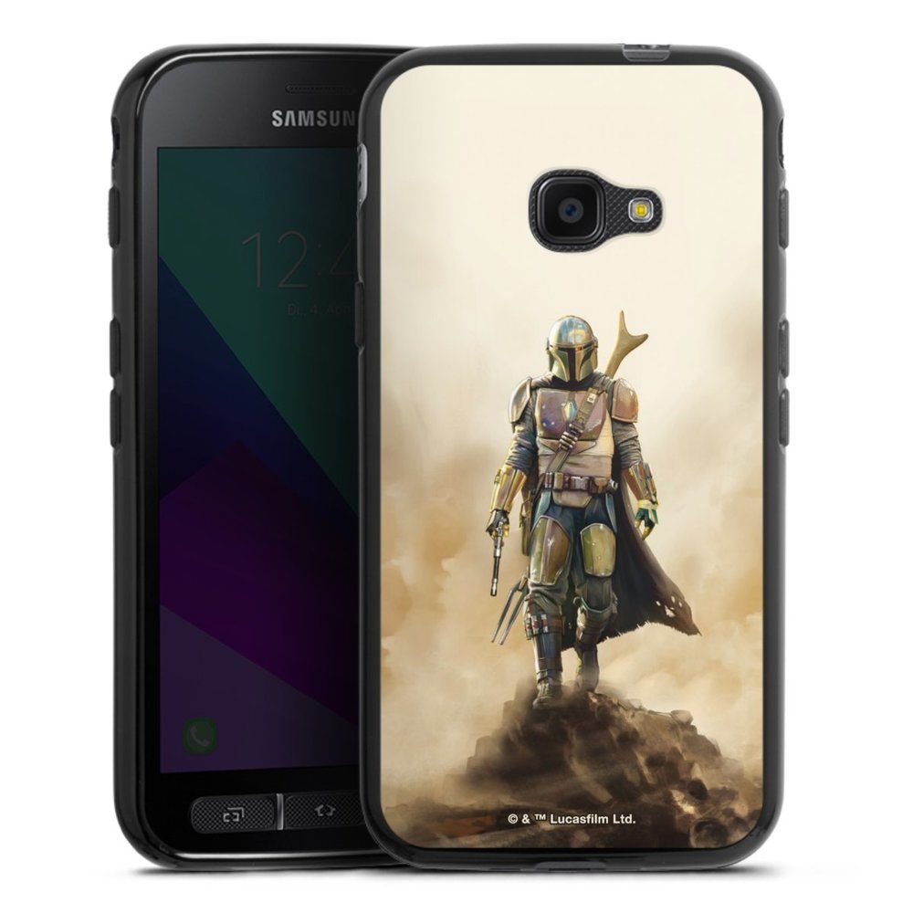 DeinDesign Handyhülle The Mandalorian Rock, Hülle The Mandalorian Star Wars Offizielles Lizenzprodukt
