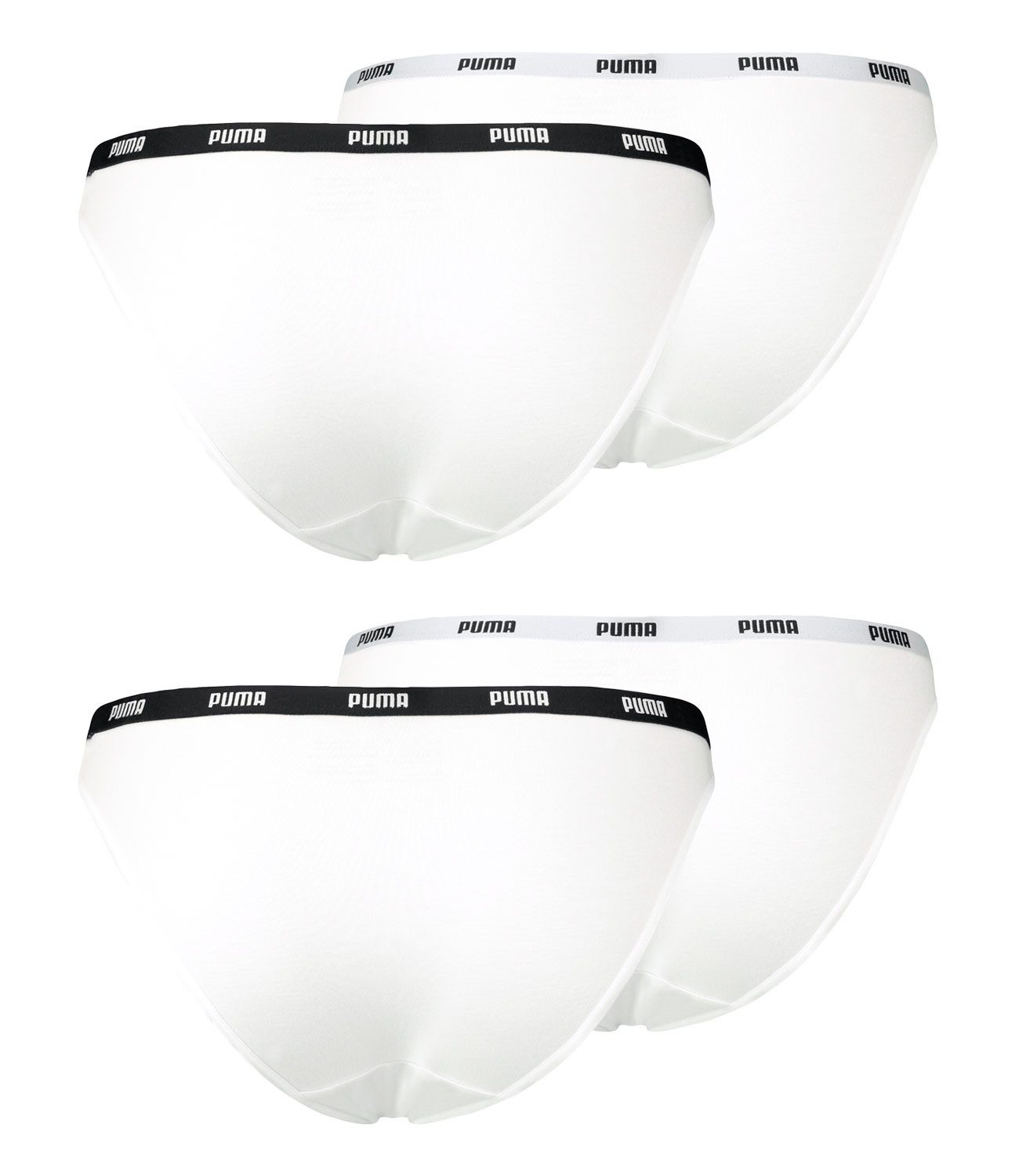 PUMA Bikinislip Bikini Slips (4-St., 4 günstig online kaufen