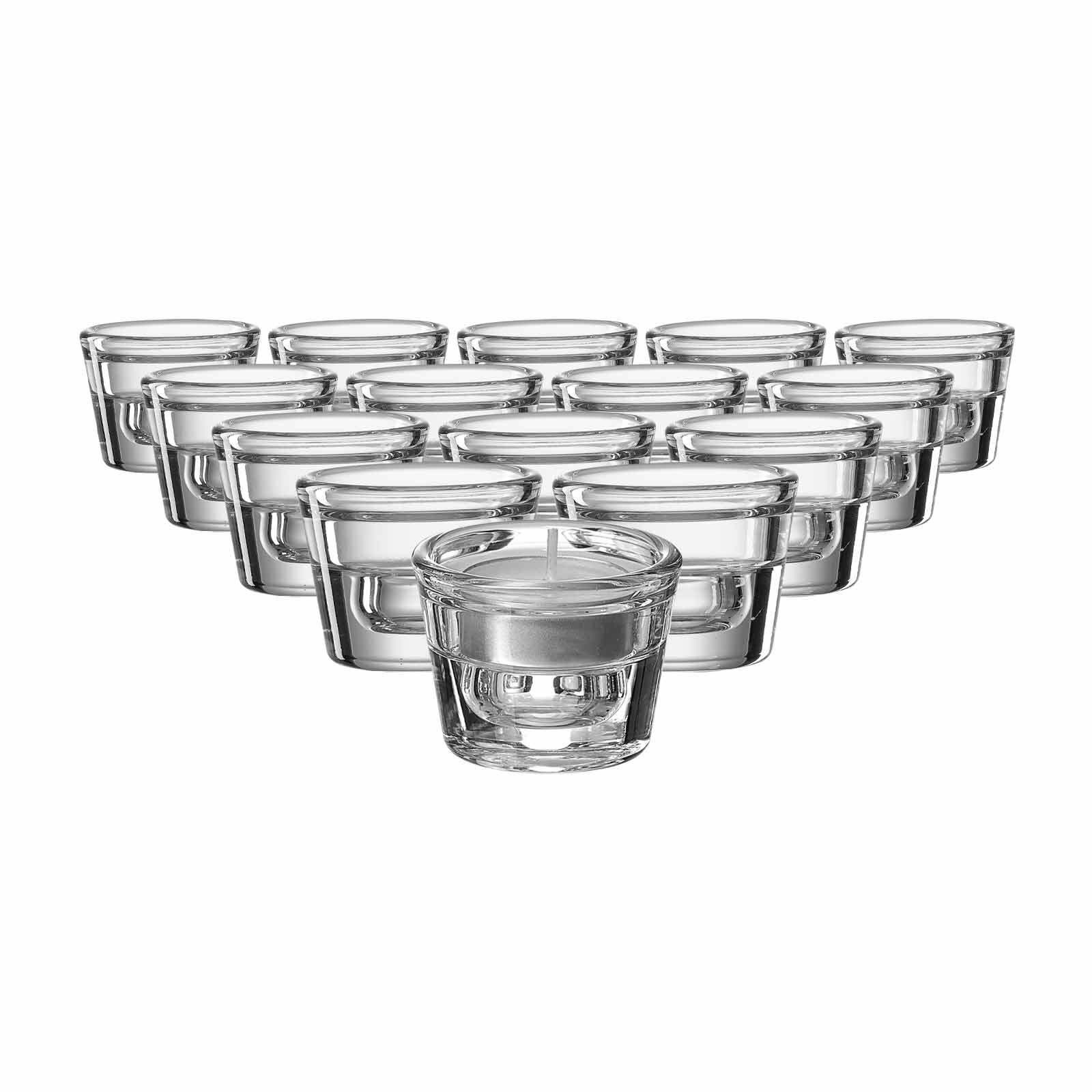 Ritzenhoff & Breker Teelichthalter Lumi Teelichthalter / Kerzenhalter ø 6 cm 15er Set (15 Teelichthalter, 15 St)