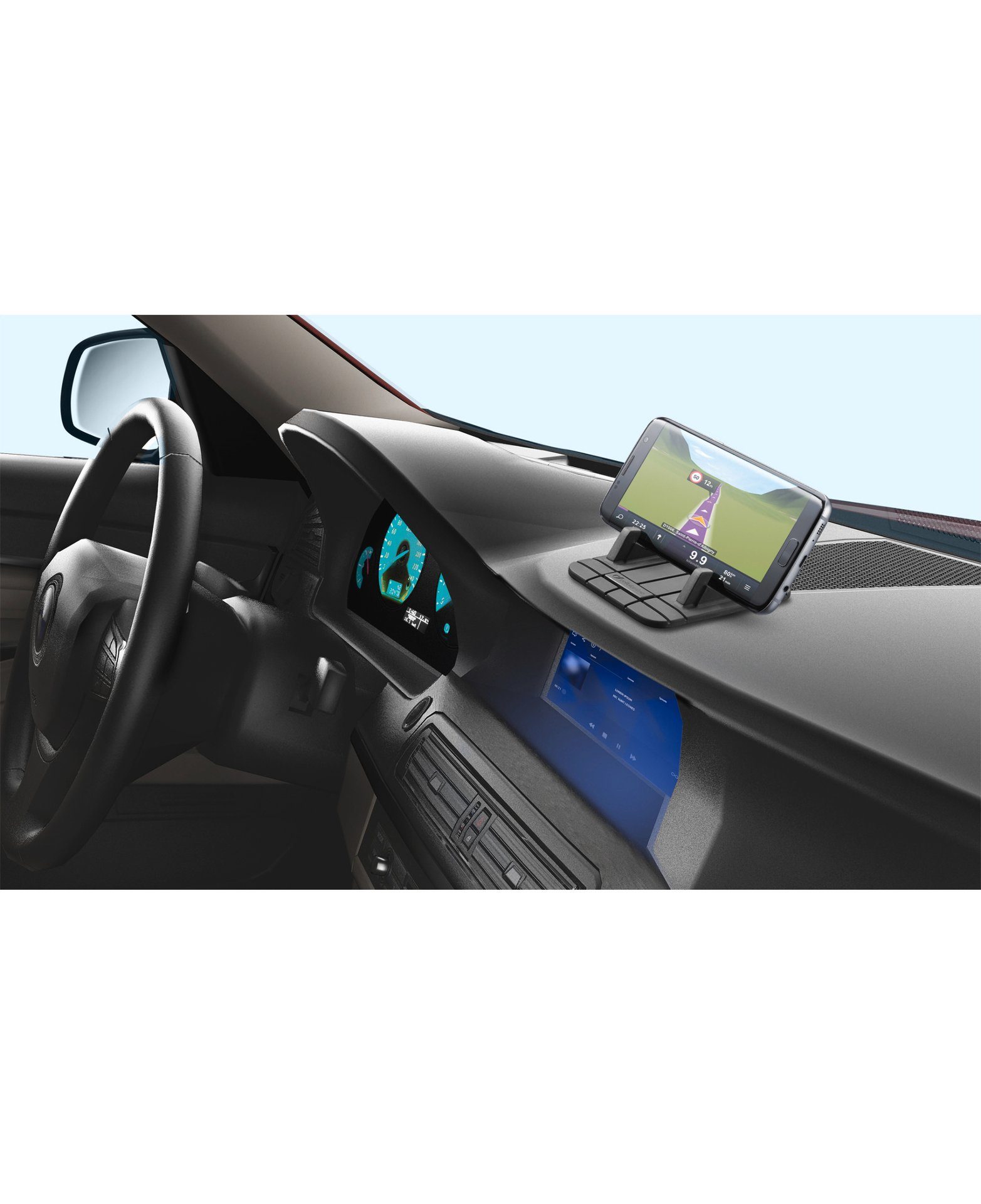 Cellularline Handy-Halterung Dash - Universal Car Holder