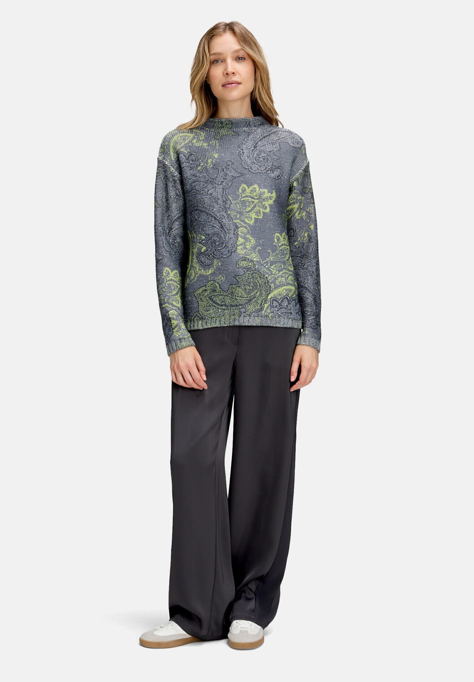 Betty Barclay Strickpullover Damen mit Pailletten (1-tlg)