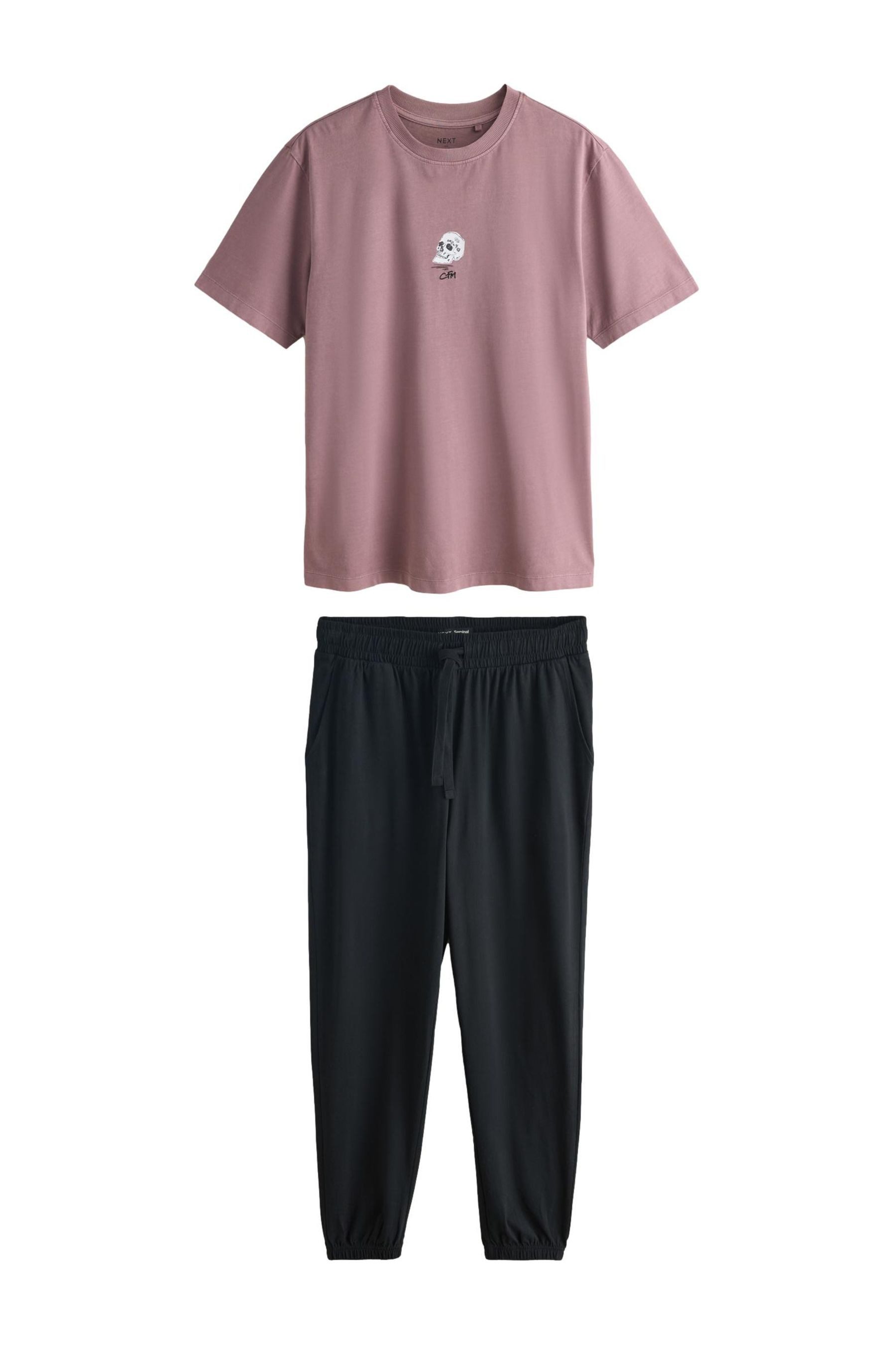 Pyjama Lizenzierter, kurzärmeliger Schlafanzug, Seminal