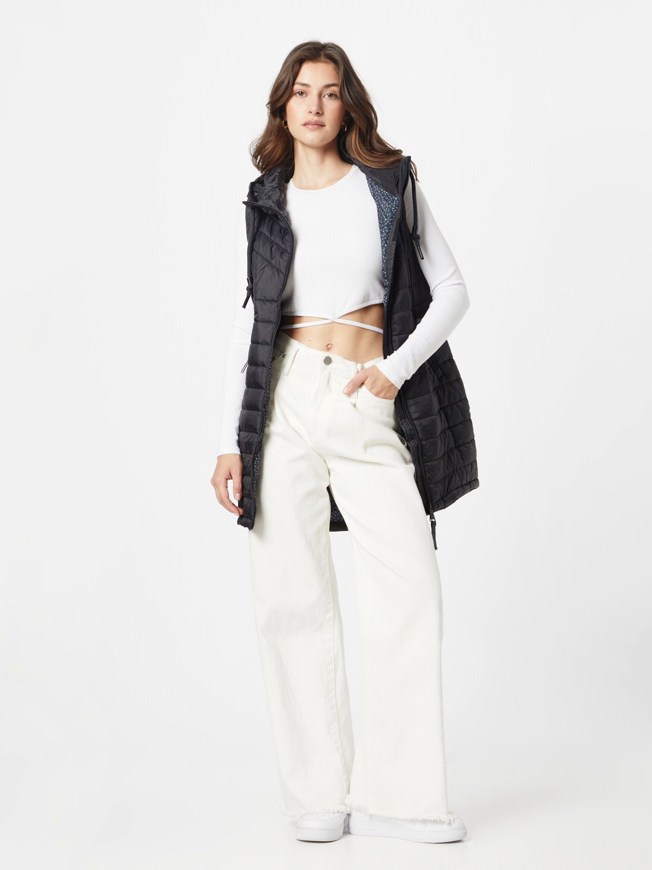 Ragwear Steppweste Lucinda (1-tlg) Plain/ohne Details