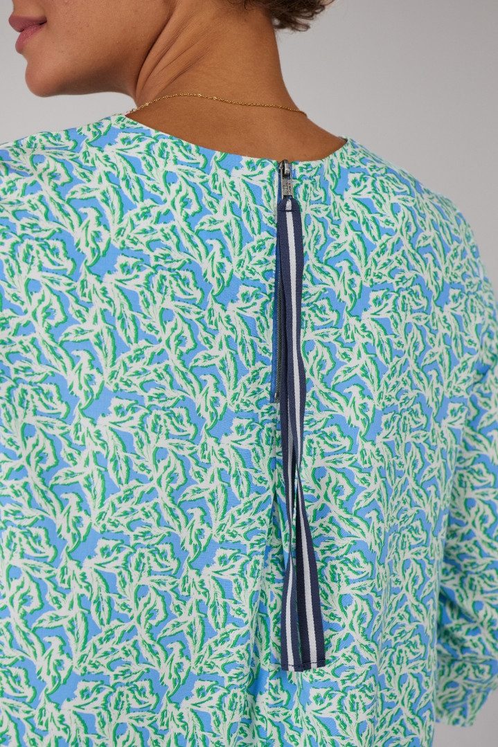 Lieblingsstück Trachtenbluse Blusenshirt - ENIE - hellblau/spring green