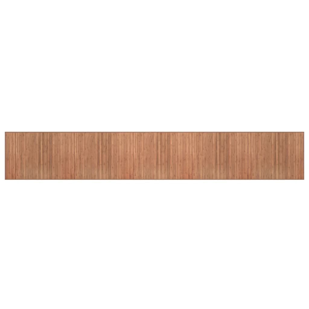 Teppich 80 x 1000 cm Teppich Rechteckig Natur 80x1000 cm Bambus