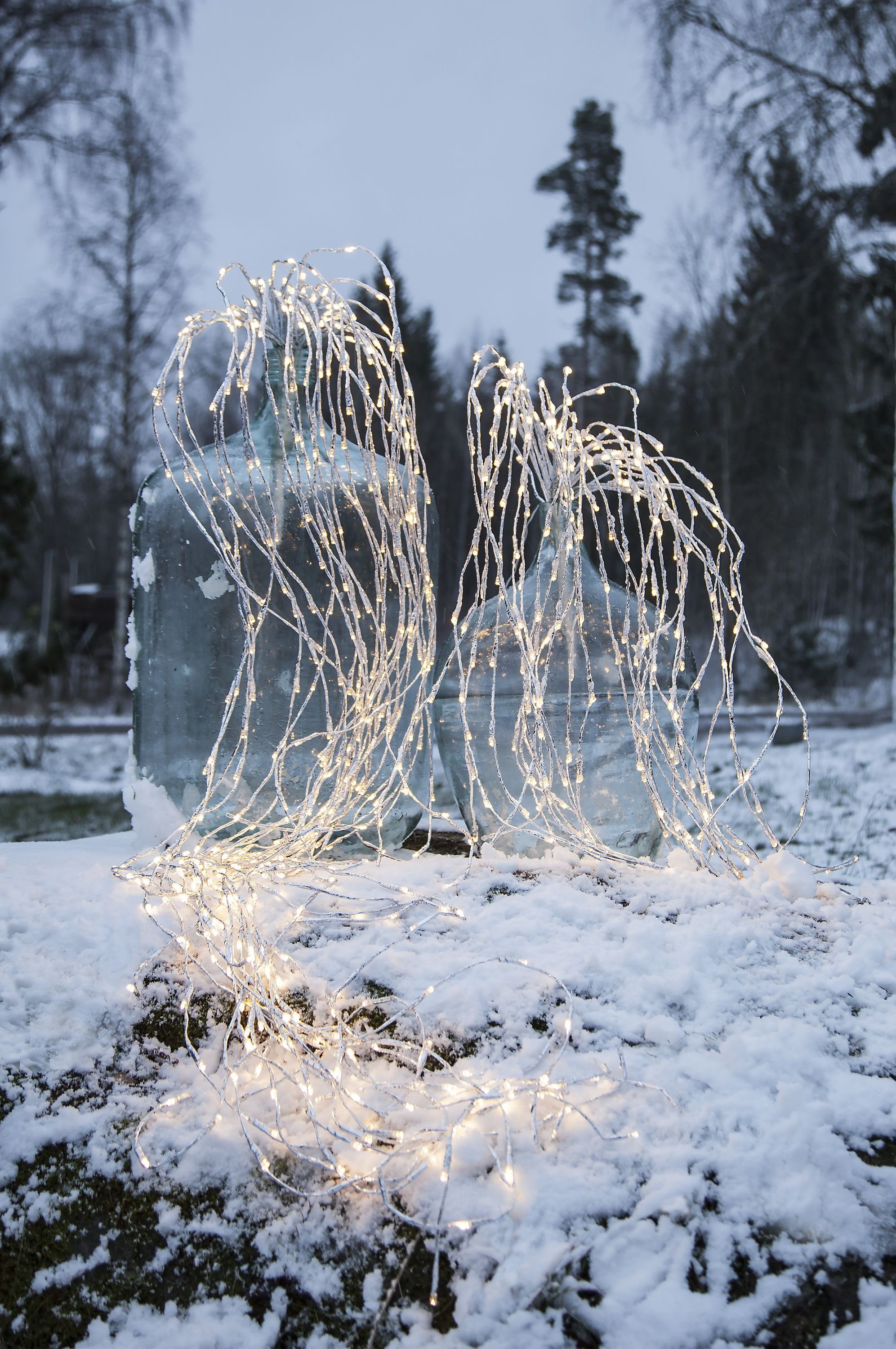 STAR TRADING LED Lichtleiste Star 487-10, LED-Lichterbündel "Waterfall", 280 warmwhite LED