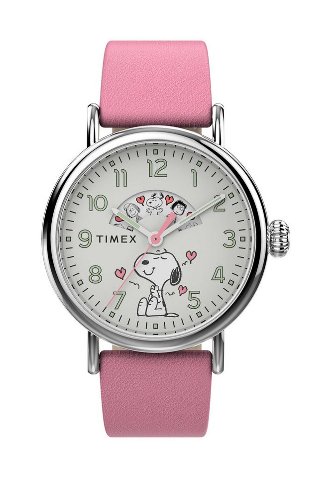 Timex Quarzuhr Timex Standard x Peanuts Valentine's, (1-tlg., Not a set – not applicable to this product), Quarz Analog