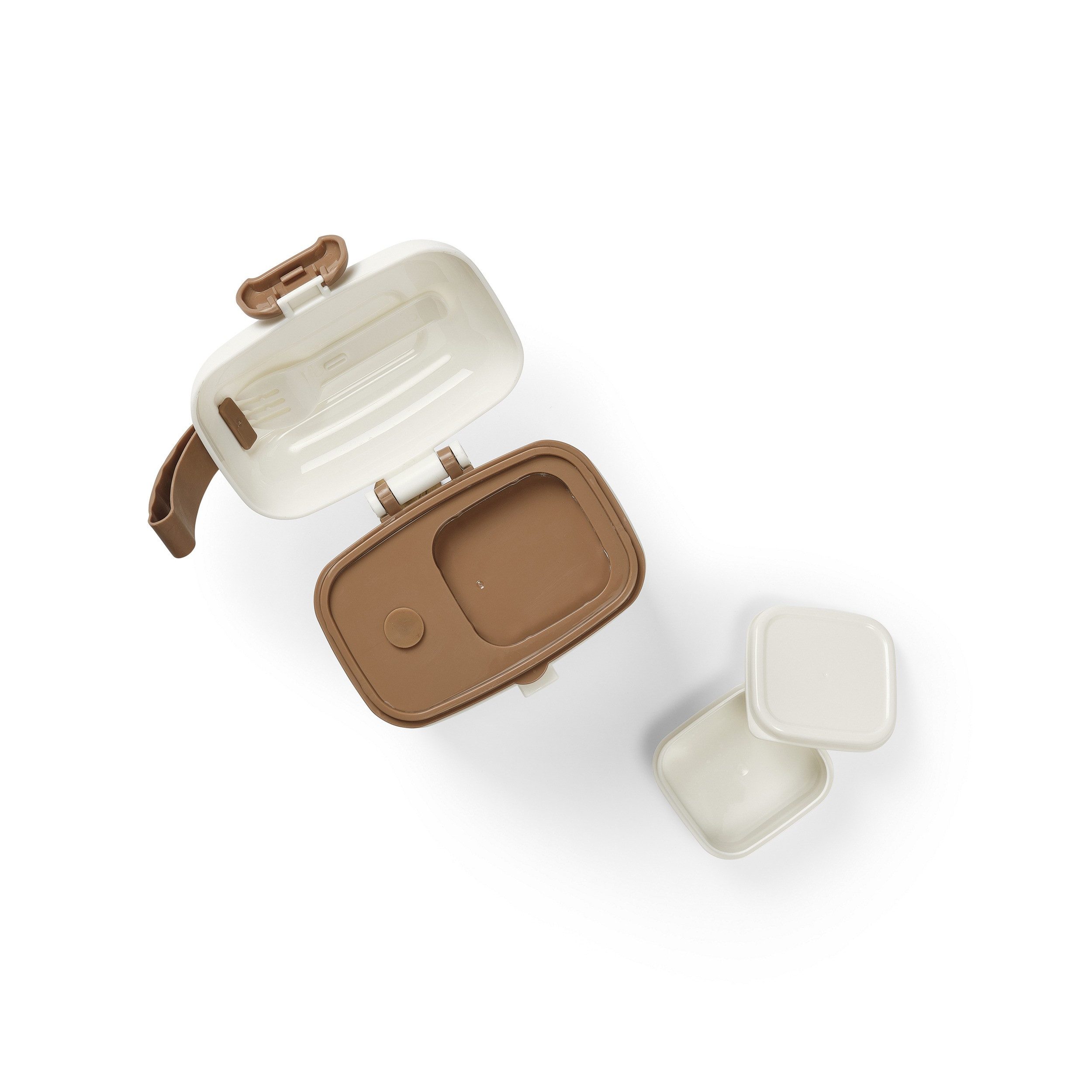 Elodie Lunchbox Lunch & Snack Box - Brotdose – Vanilla White, Polypropylen