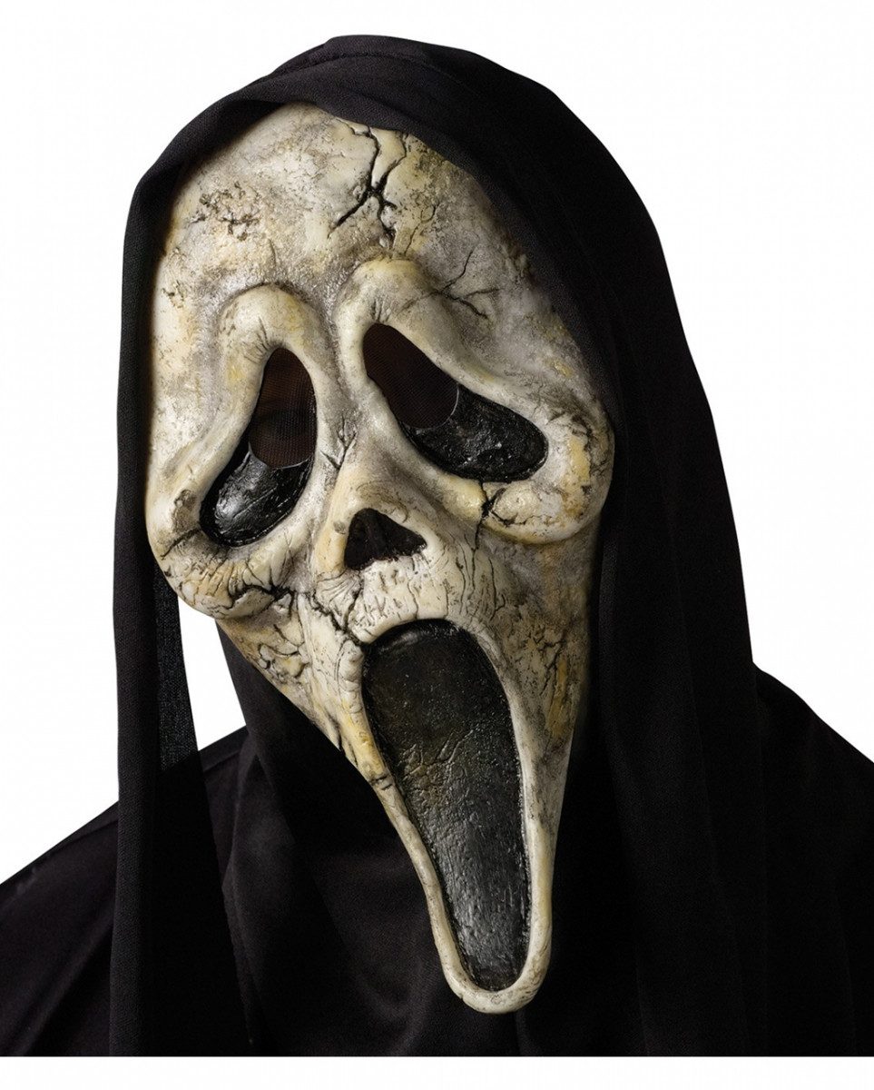 Horror-Shop Zombie-Kostüm Scream Zombie Maske