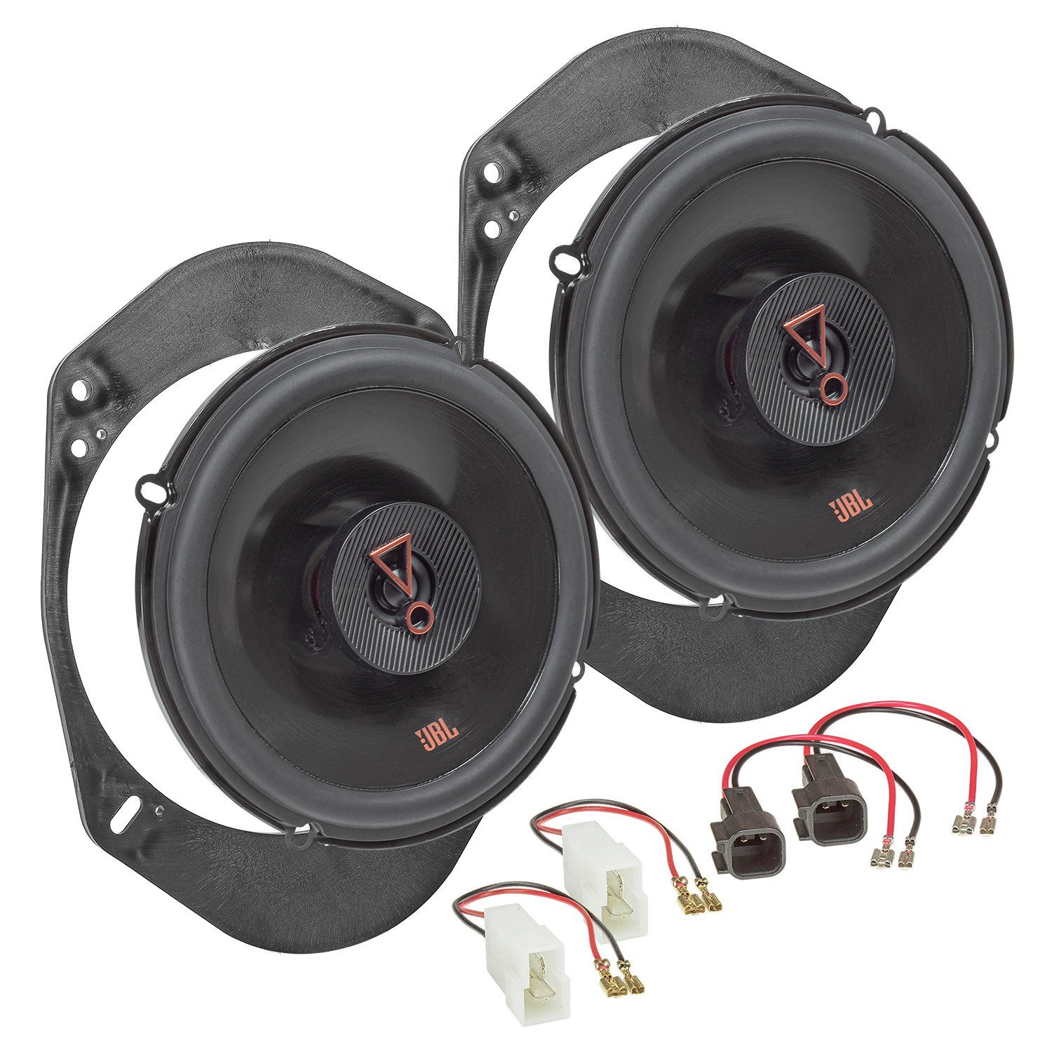 tomzz Audio JBL Stage3 627F Set passt für Ford Fiesta KA Focus Mondeo 165mm Koax Auto-Lautsprecher