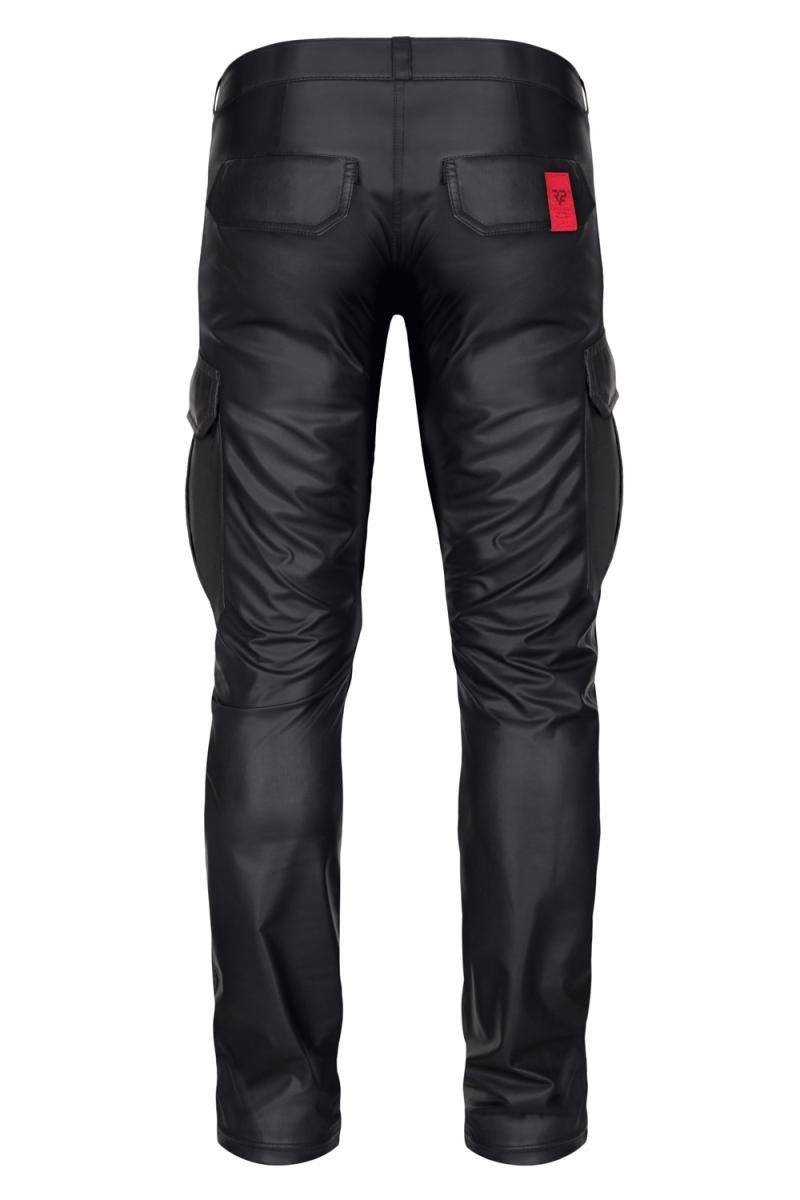 Regnes Fetish Planet Lederimitathose Herren-Hose in schwarz - M günstig online kaufen